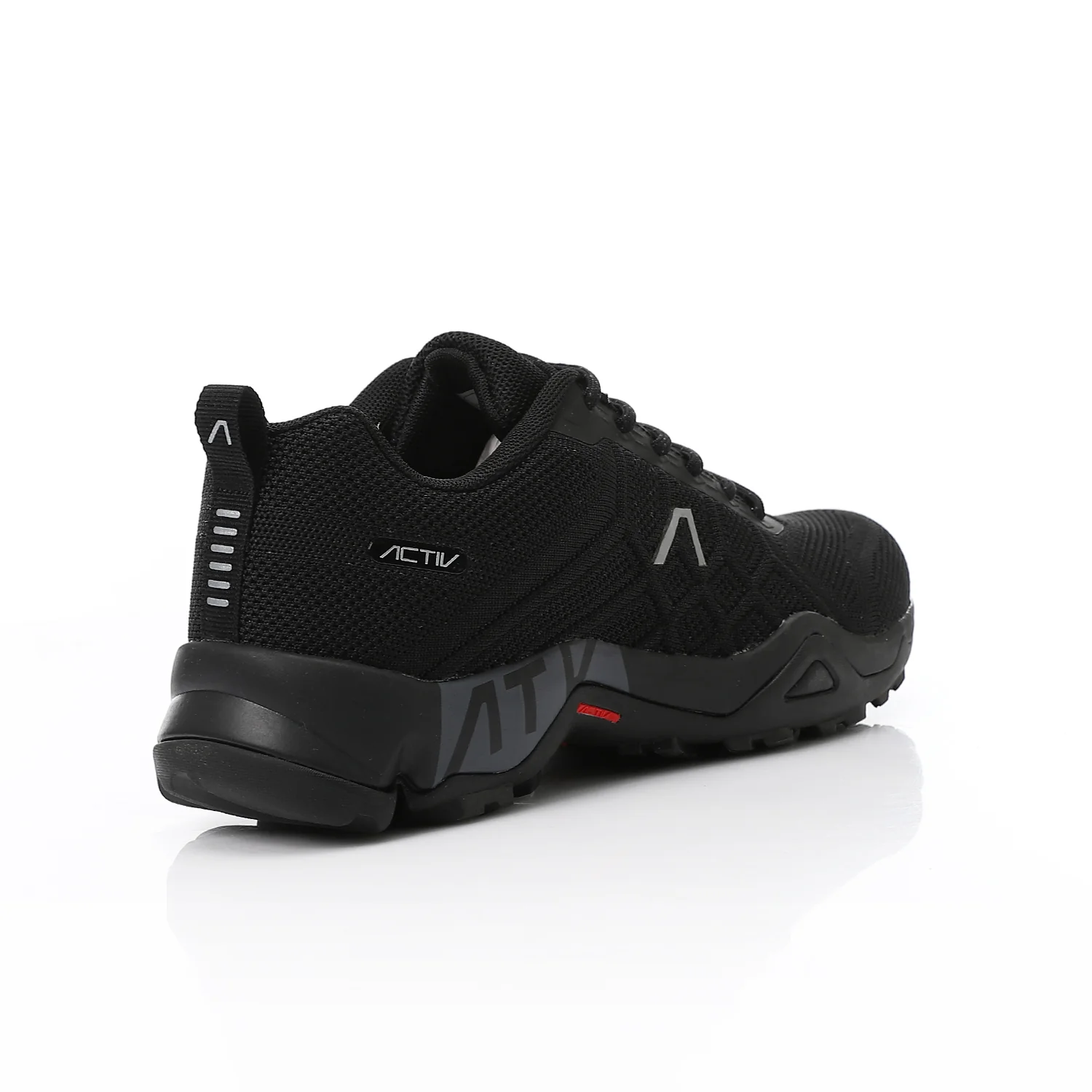 ACTIV MEN'S TREKKING SHOES - BLACK - Image 3