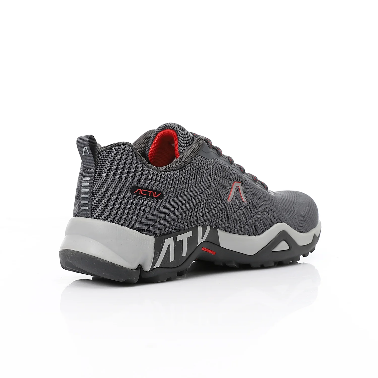 ACTIV MEN'S TREKKING SHOES - D.GREY - Image 3