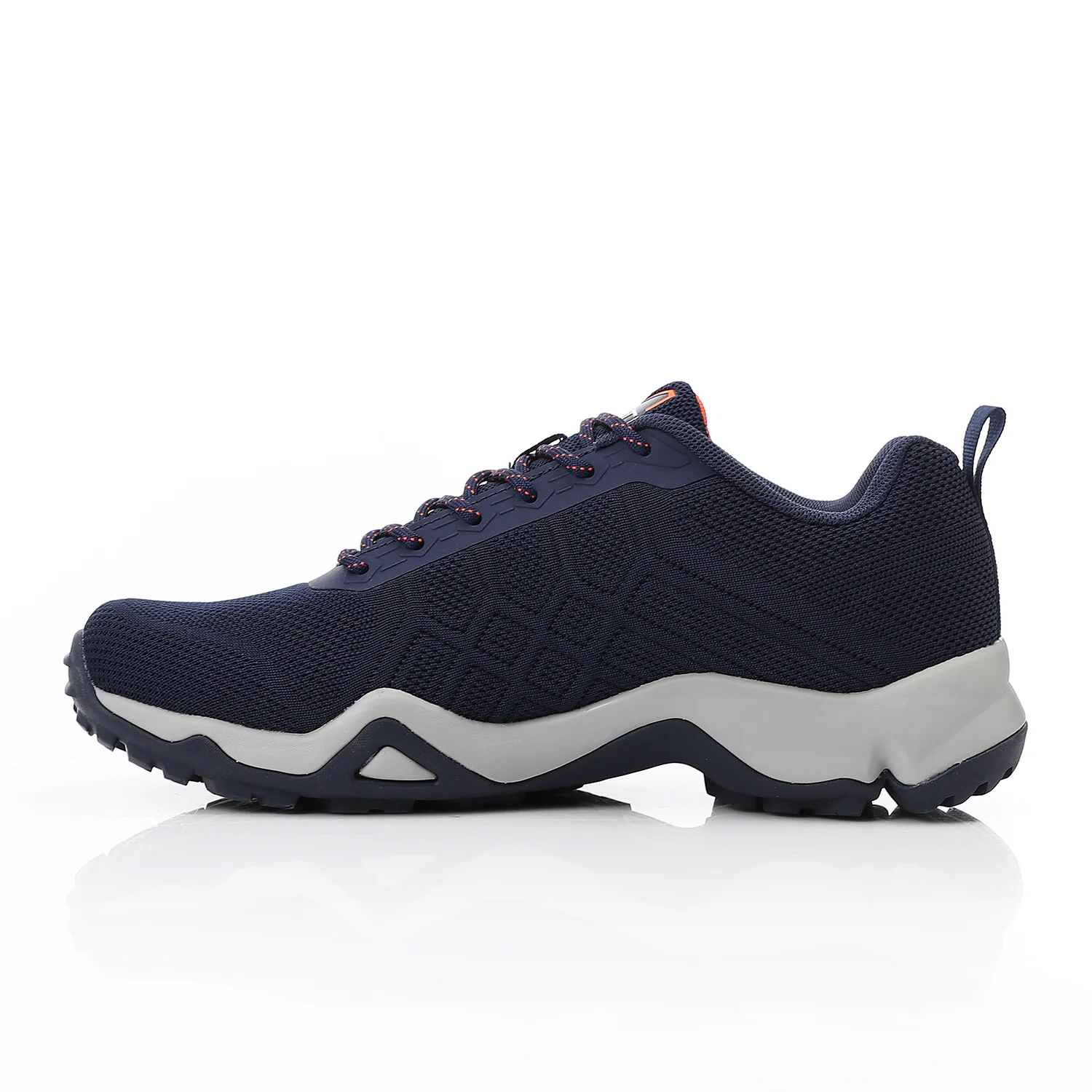 ACTIV MEN'S TREKKING SHOES - NVY & ORNG - Image 4