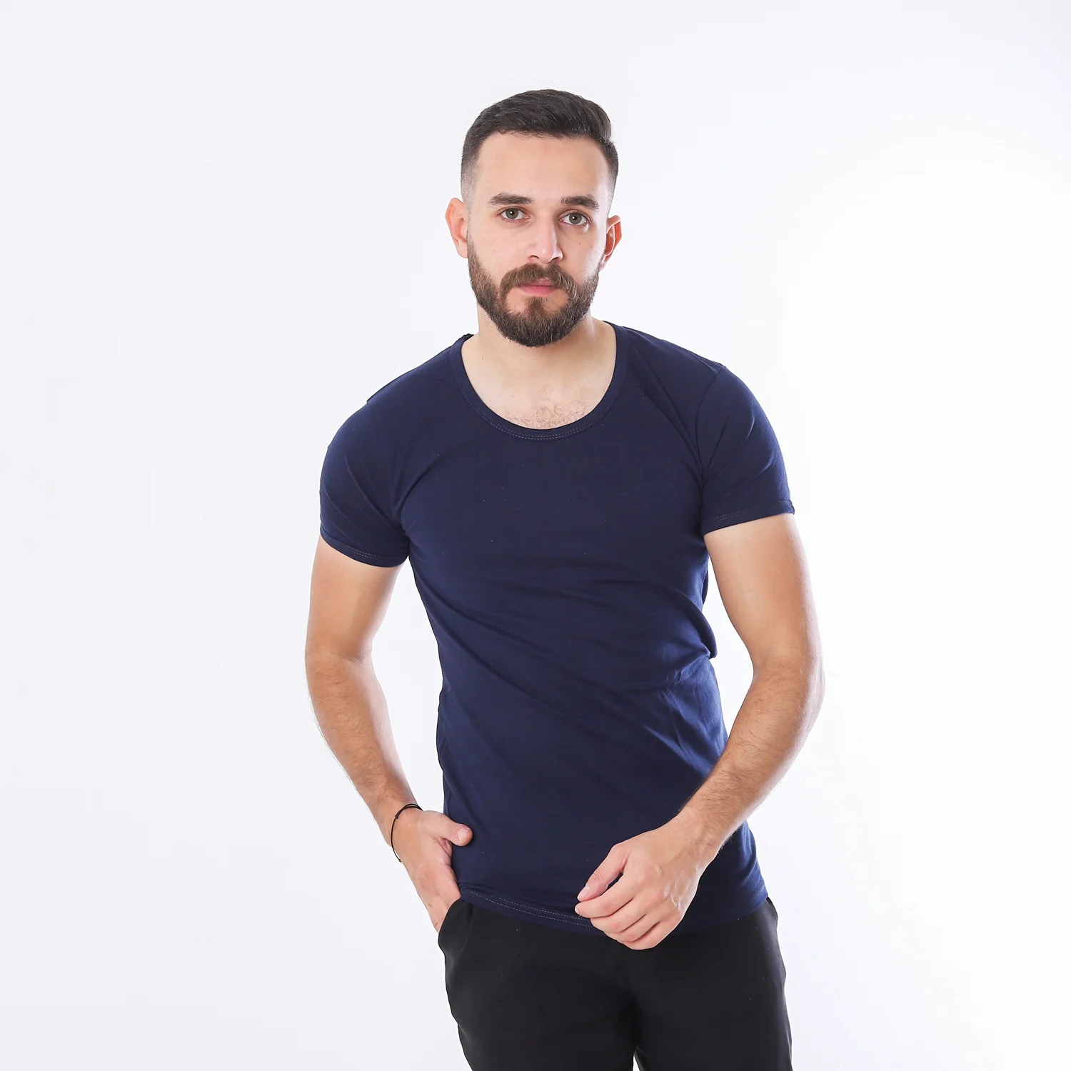 تانك توب اكتف رجالى - كحلي - Image 3