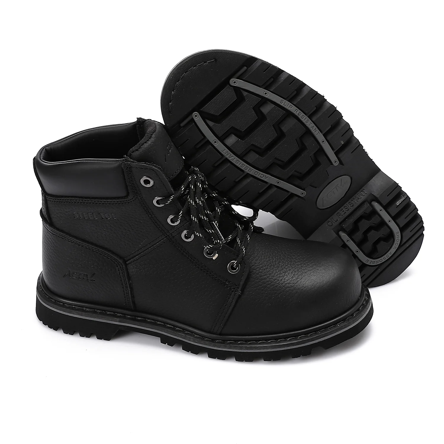ACTIV SAFETY SHOES - BLACK - Image 2