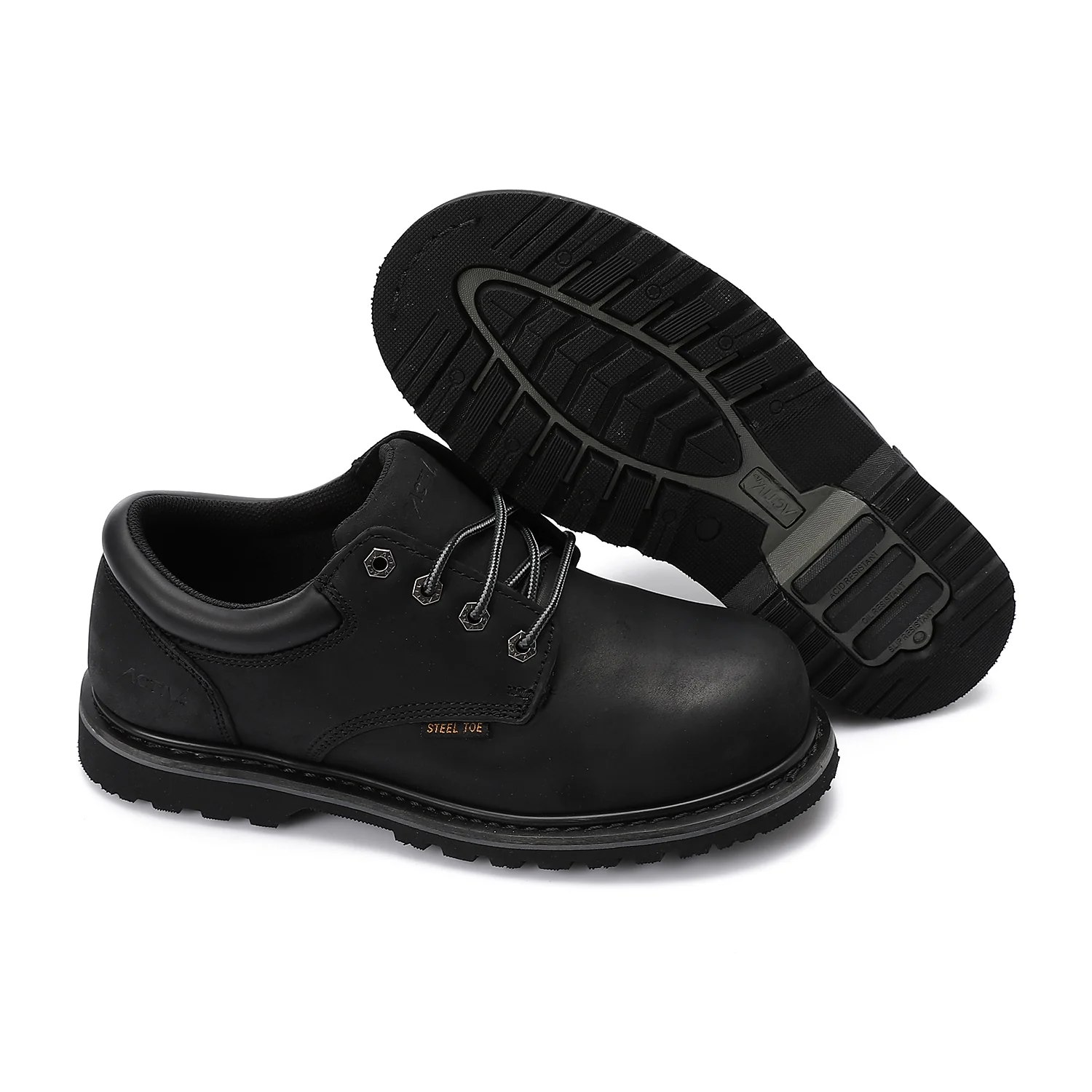 ACTIV SAFETY SHOES - BLACK - Image 2