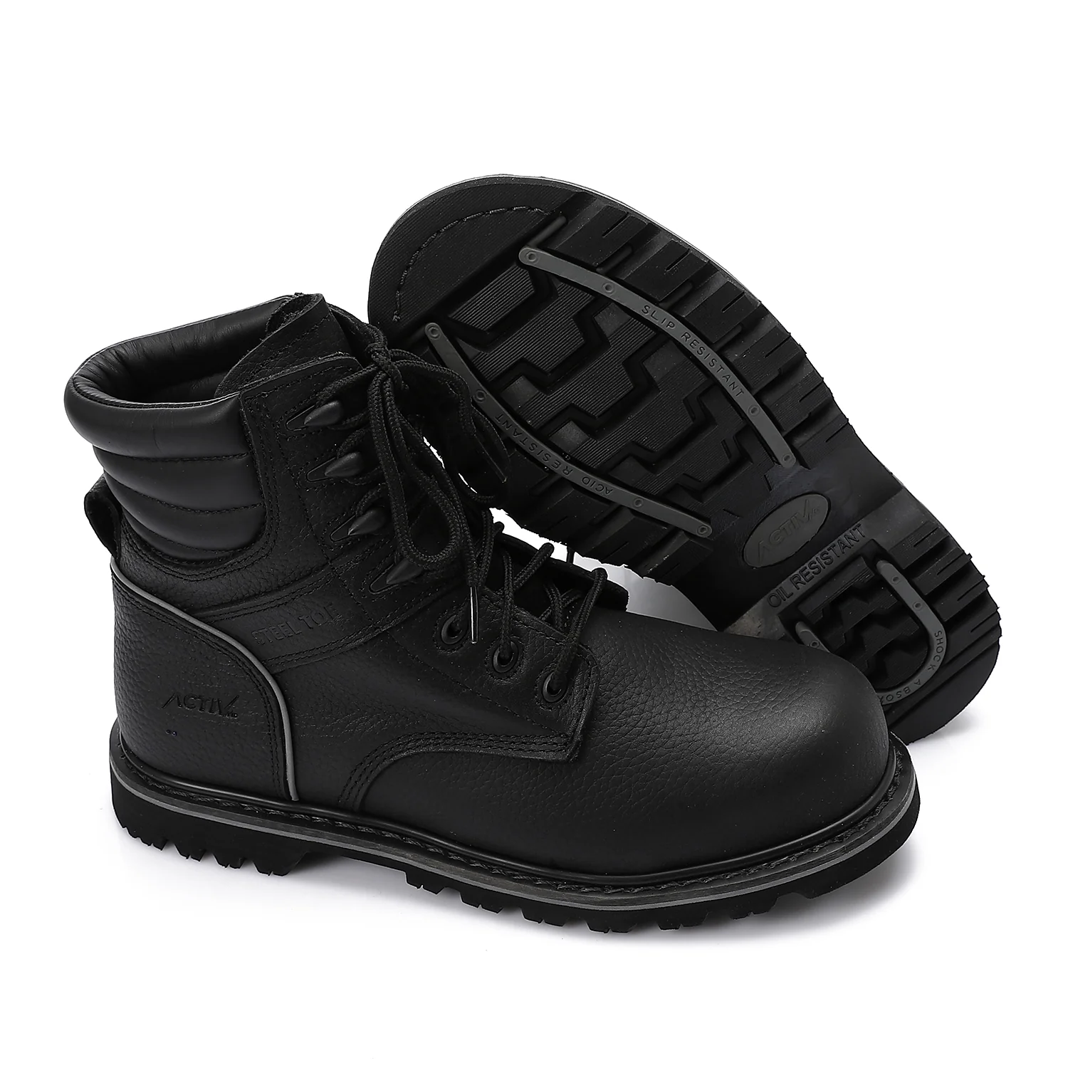 ACTIV SAFETY SHOES - BLACK - Image 2