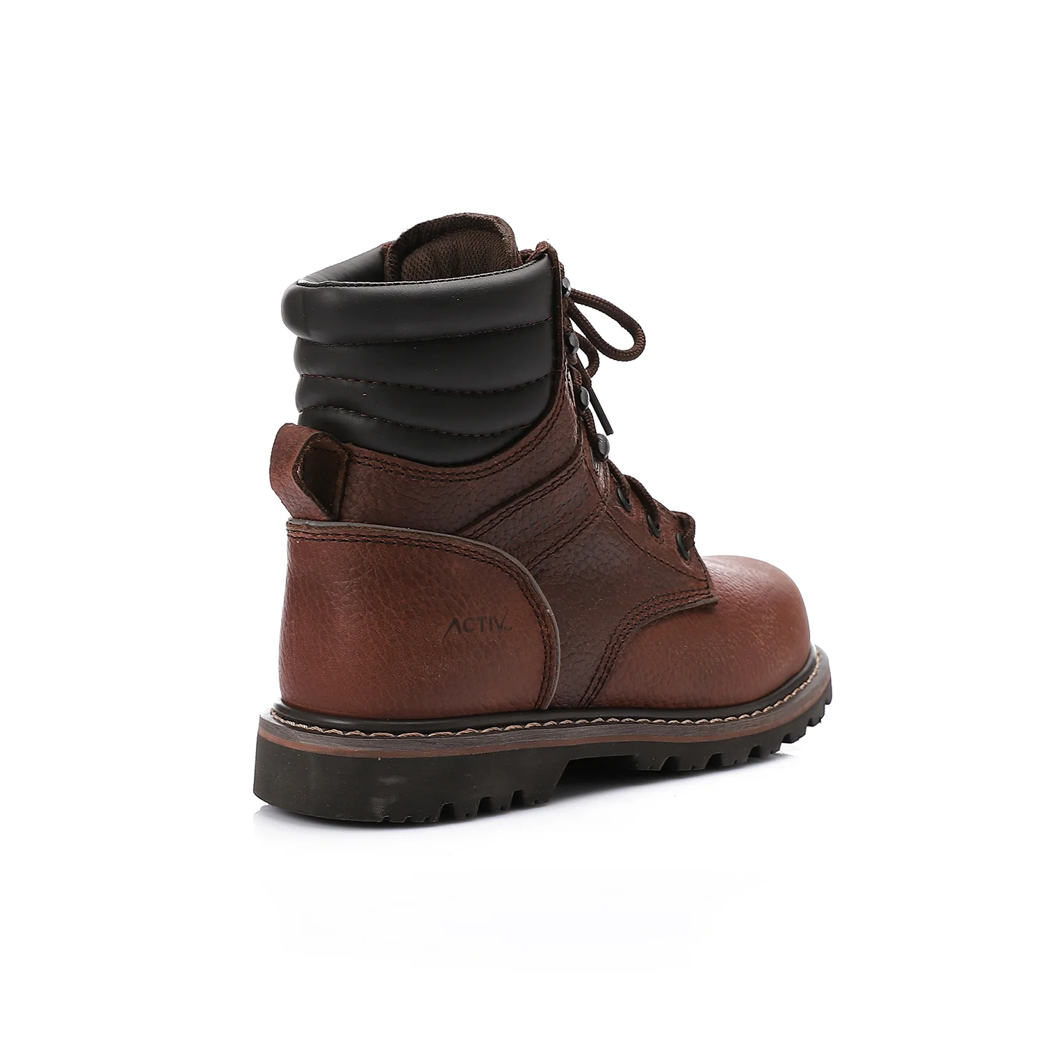 ACTIV SAFETY SHOES - BROWN - Image 4