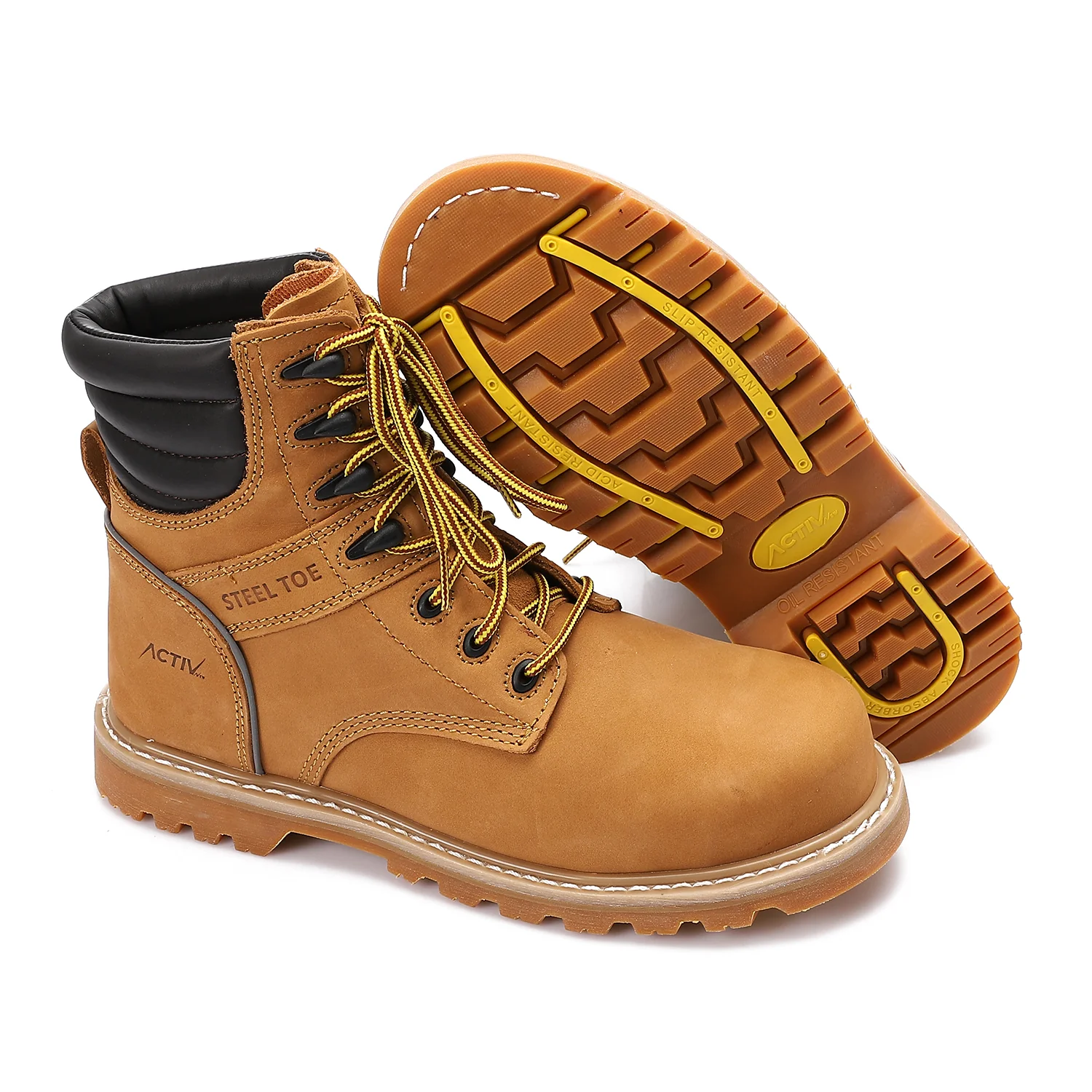 ACTIV SAFETY SHOES - TAN - Image 2
