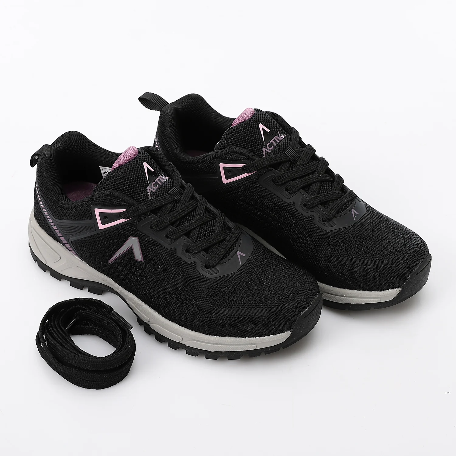 ACTIV SHOES - اسود*بنفسجي - Image 4