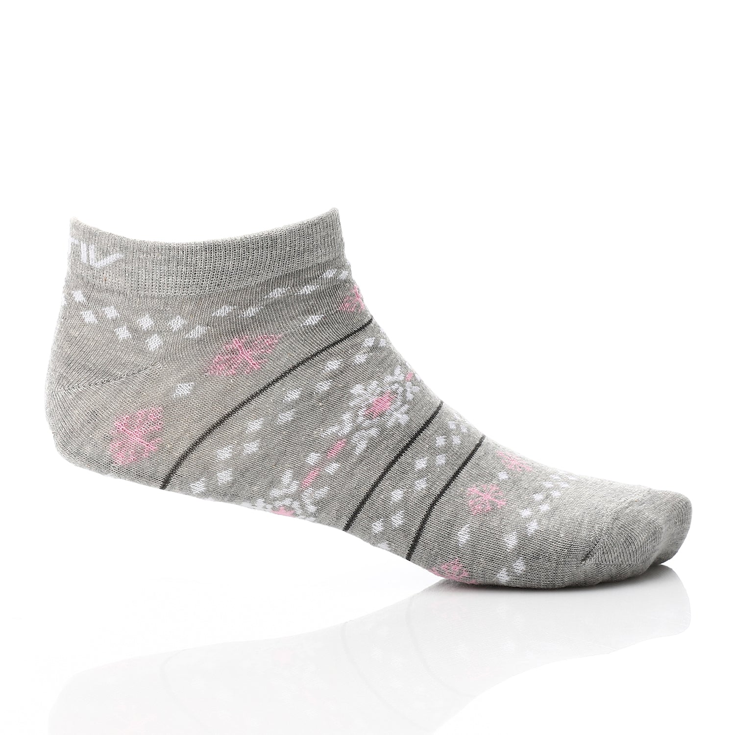 ACTIV WOMEN ANKLE SOCKS PACK*3 - COLORS - Image 2