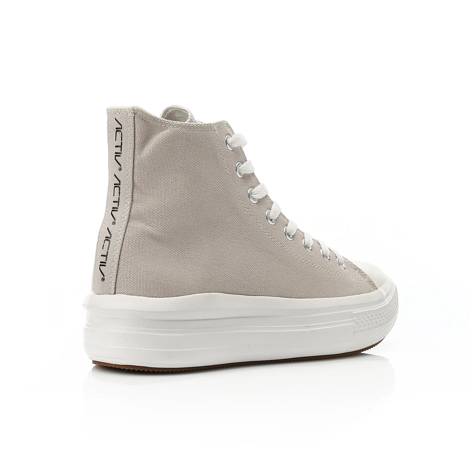 ACTIV WOMEN'S CANVAS HALF BOOT - رمادى - Image 3