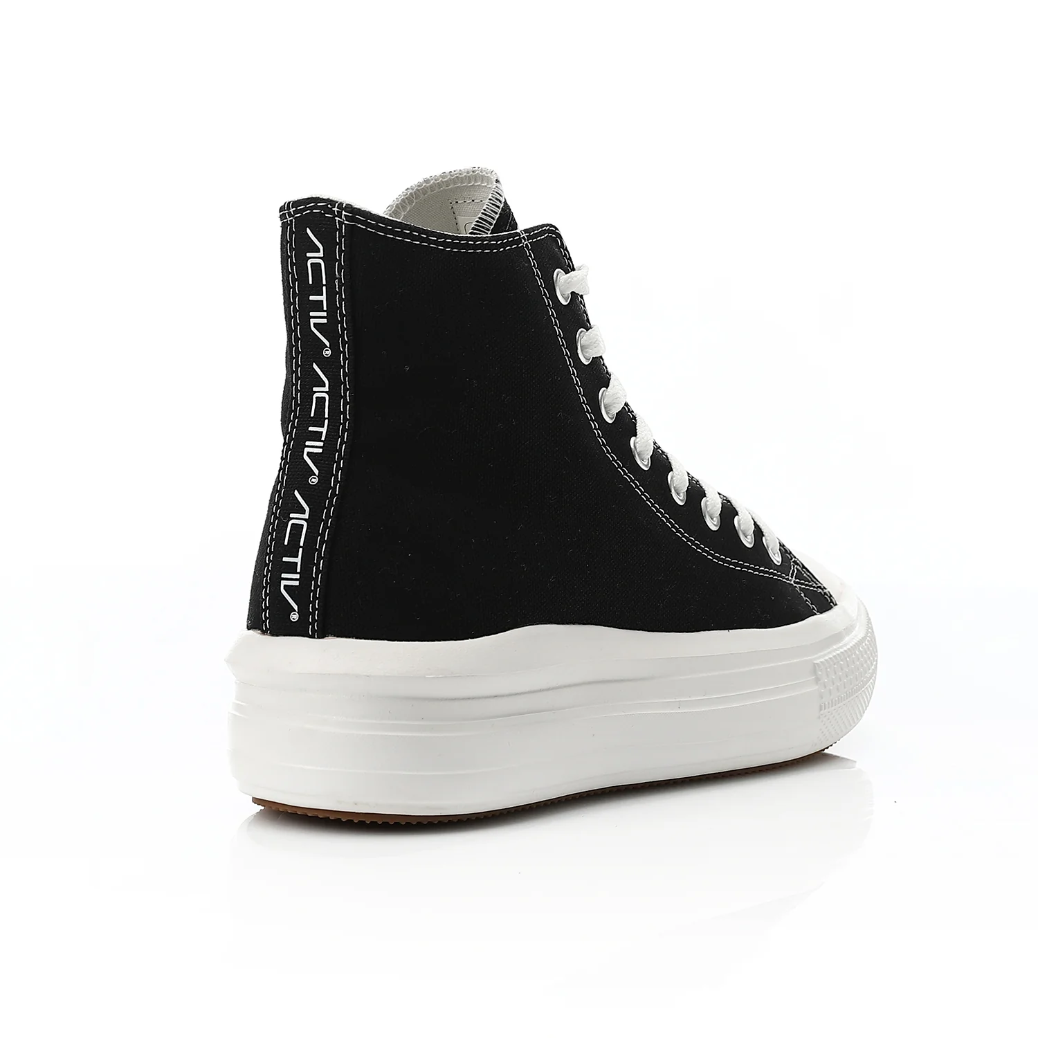 ACTIV WOMEN'S CANVAS HALF BOOT - ابيض - Image 3