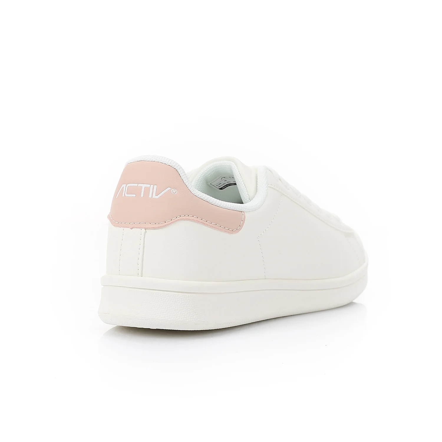 ACTIV WOMEN'S CANVAS SHOES - ابيض*بينك - Image 3