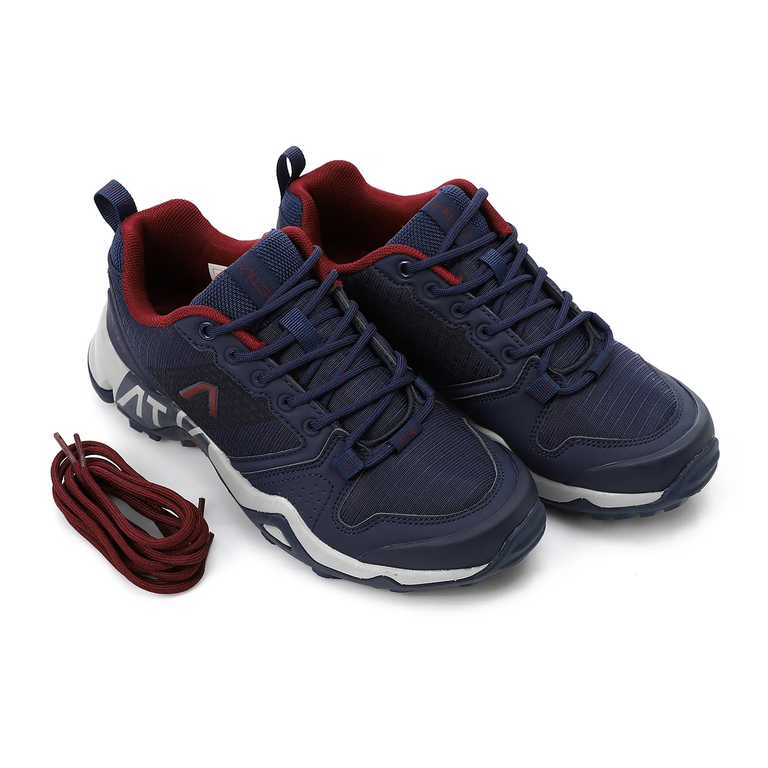 ACTIV WOMEN'S TREKKING SHOES - كحلي*احمر - Image 2