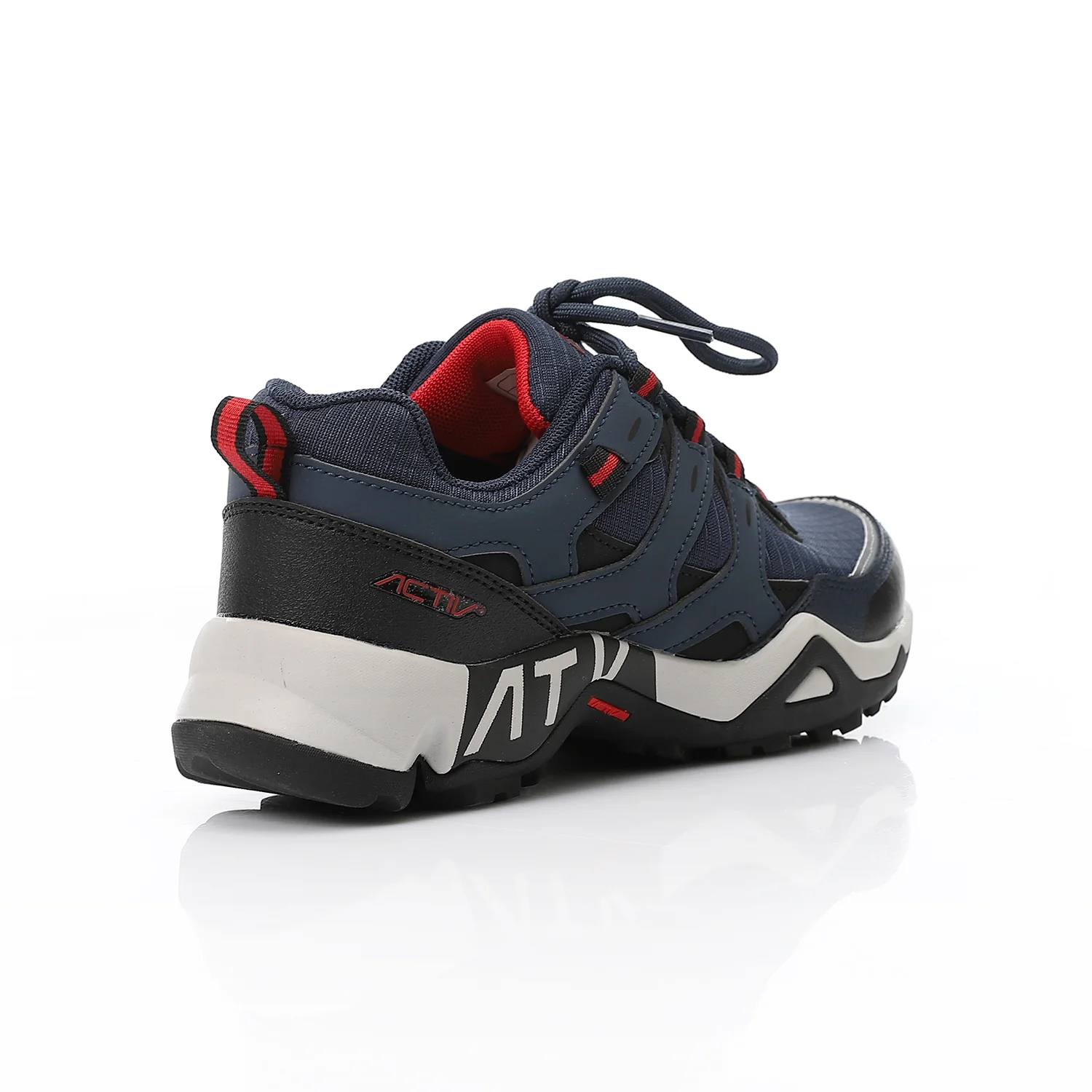 ACTIV WOMEN'S TREKKING SHOES - كحلي*احمر - Image 3