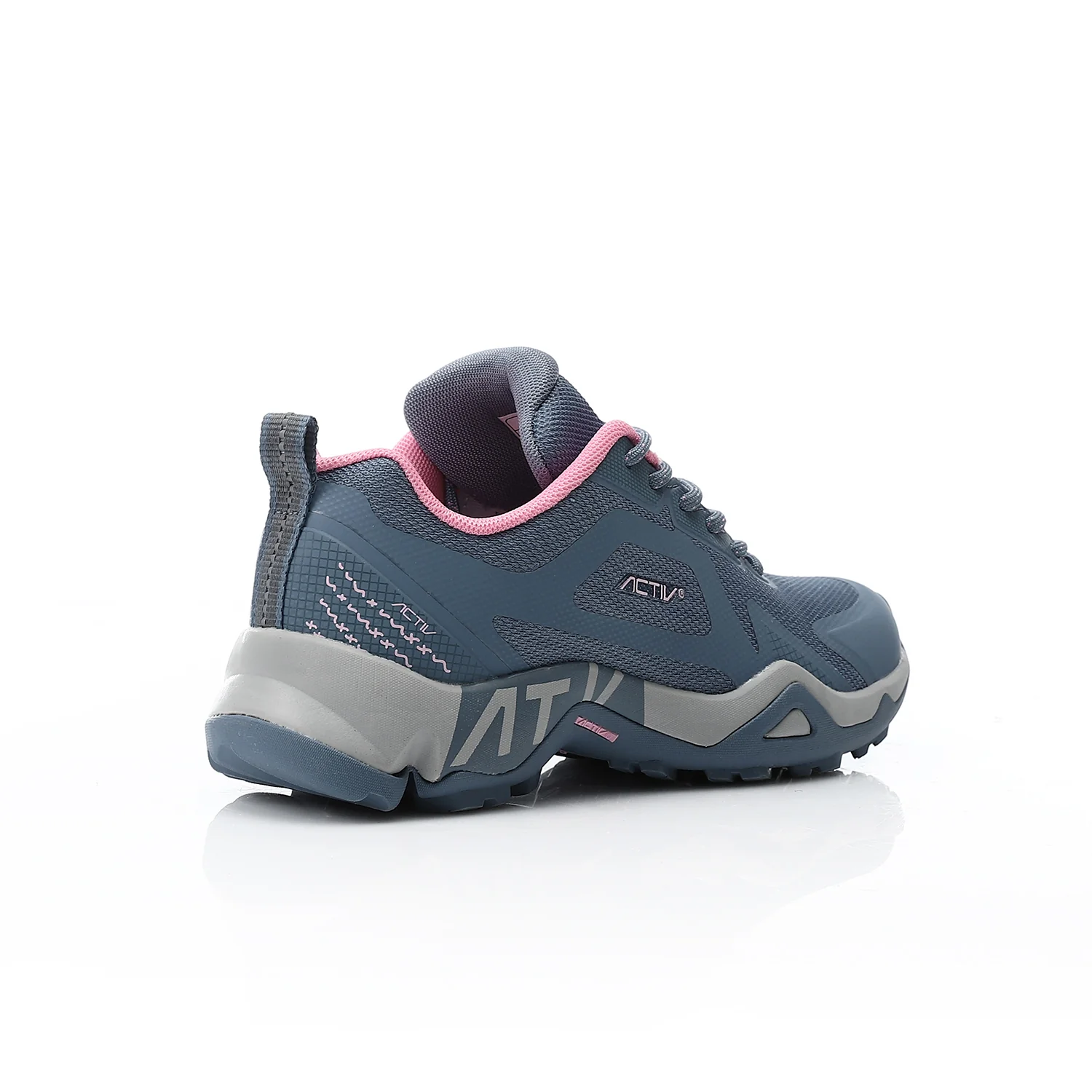 ACTIV WOMEN'S TREKKING SHOES - كحلي*بنك - Image 3