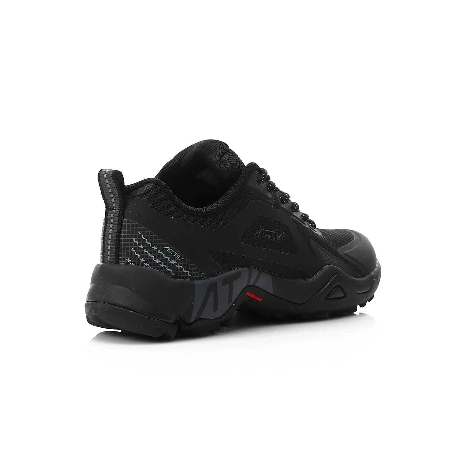 ACTIV WOMEN'S TREKKING SHOES - اسود - Image 3