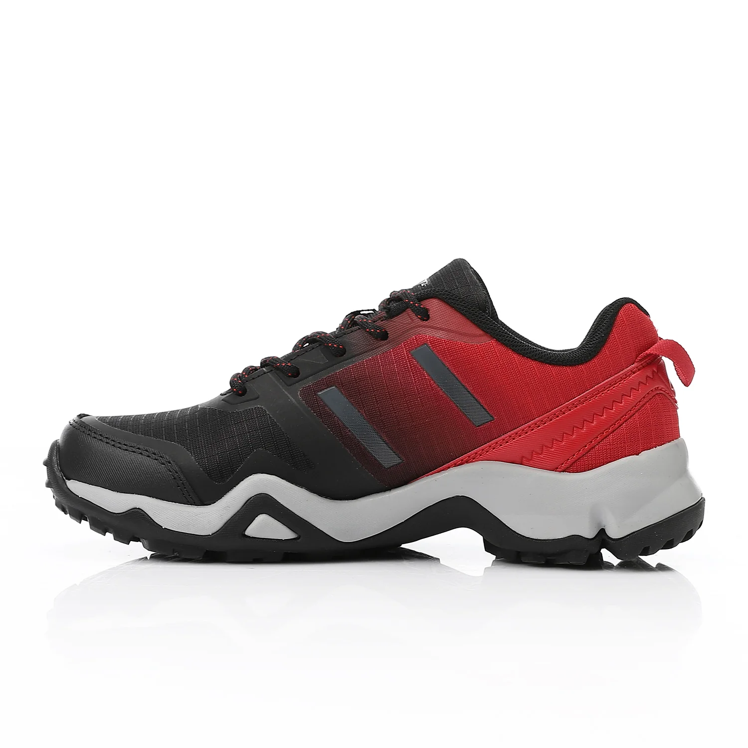 ACTIV WOMEN'S TREKKING SHOES - BLK & RED - Image 4