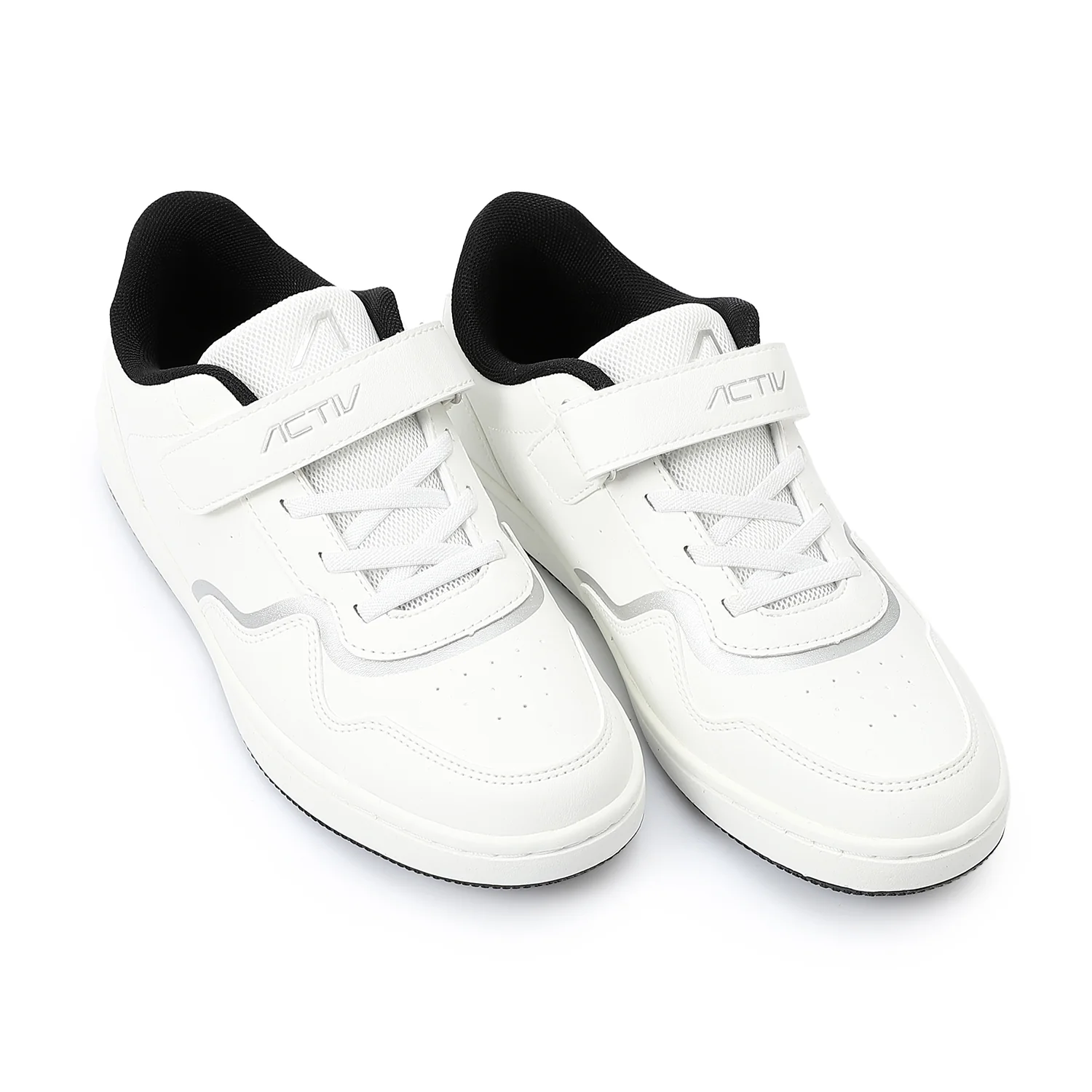 ACTIV YOUTH FASHON VELCRO SHOE - ابيض - Image 2
