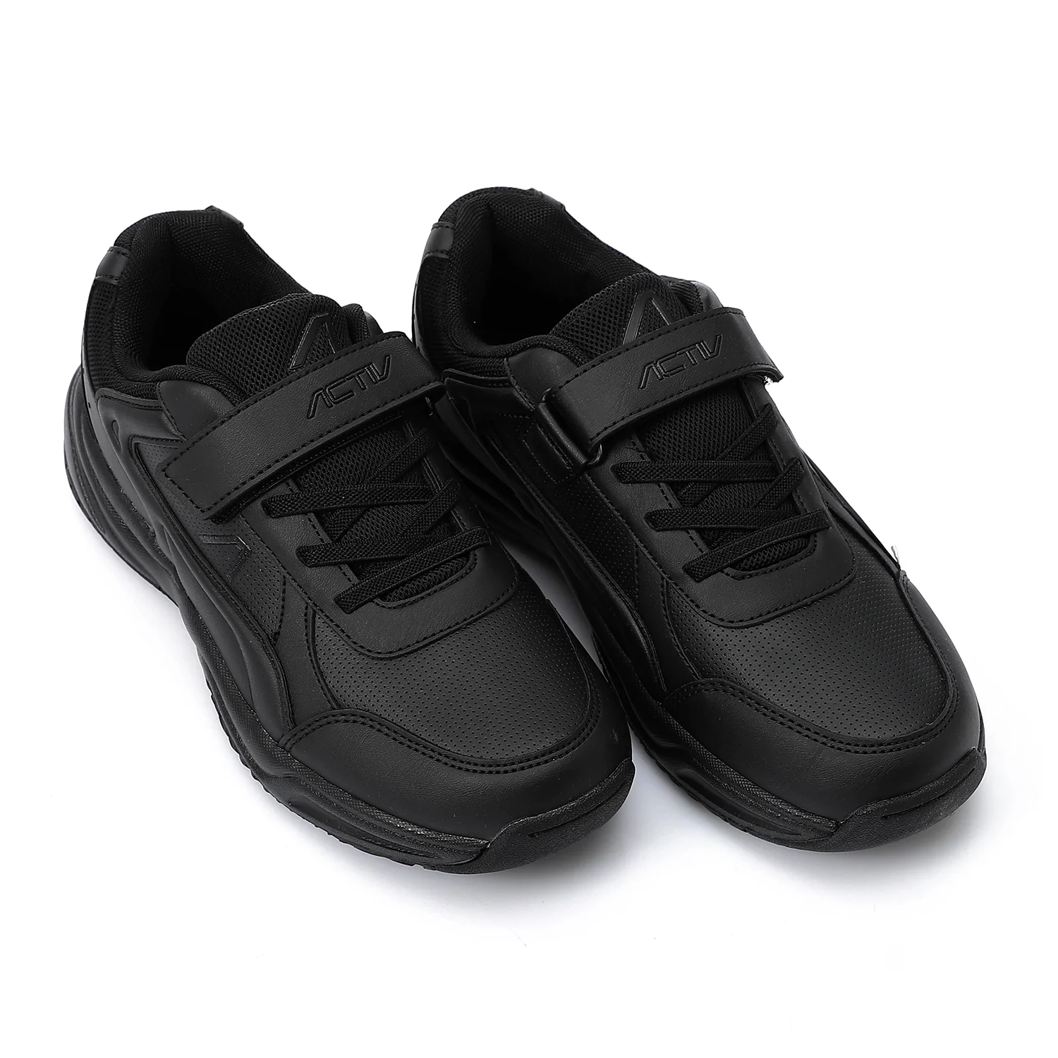 ACTIV YOUTH FASHON VELCRO SHOE - اسود - Image 2