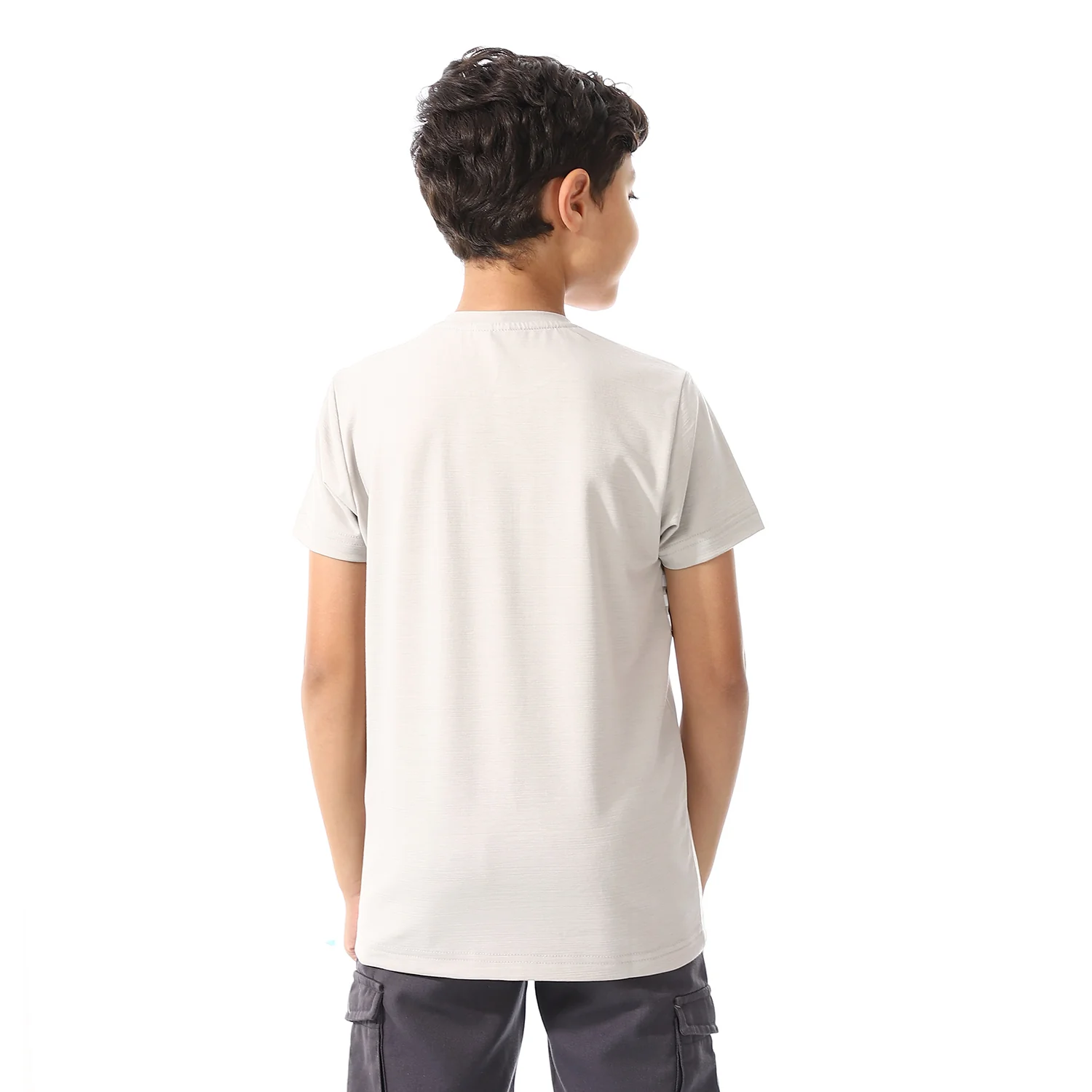 ACTIVEW KIDS BASIC T-SHIRT - BEIGE - Image 2