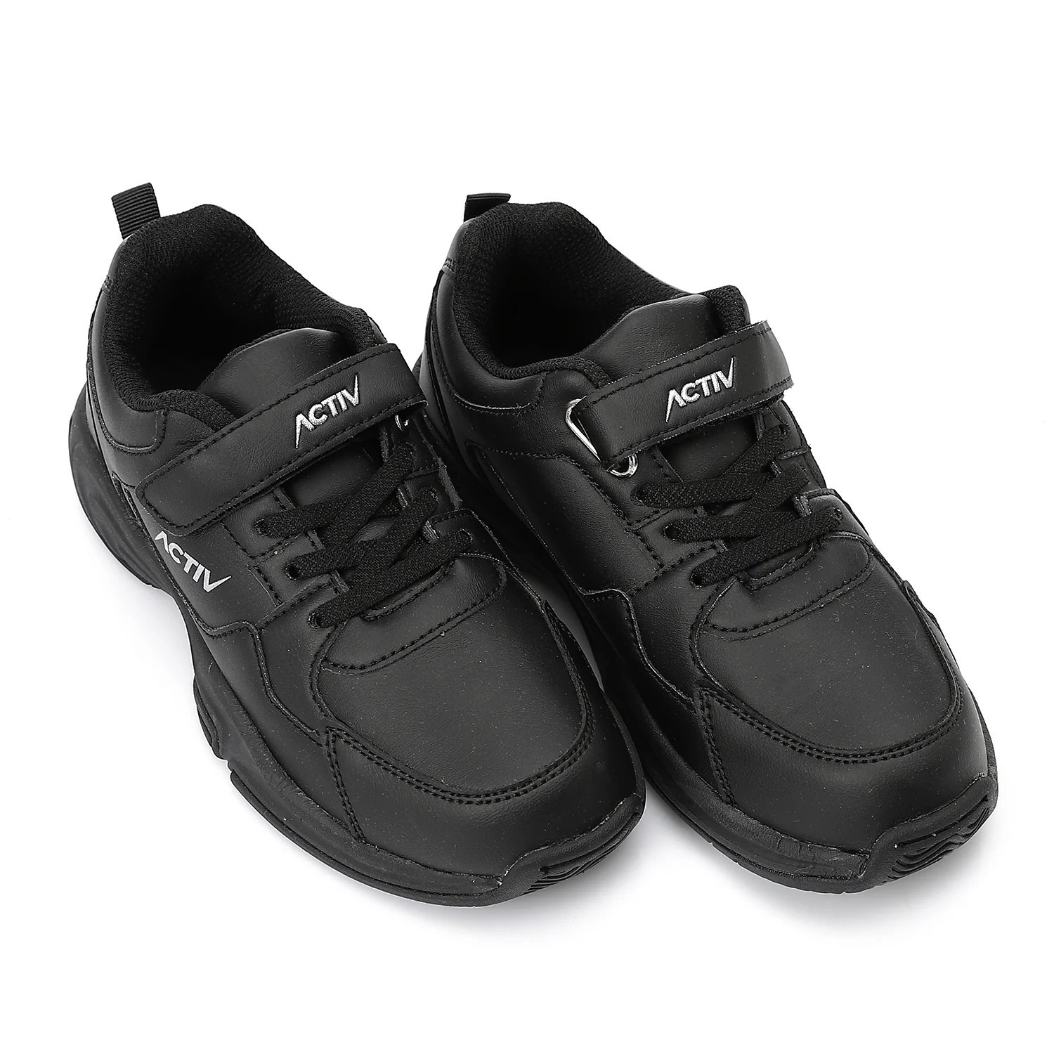 ACTIVNEW FASHION VELCRO SHOES - BLACK - Image 2