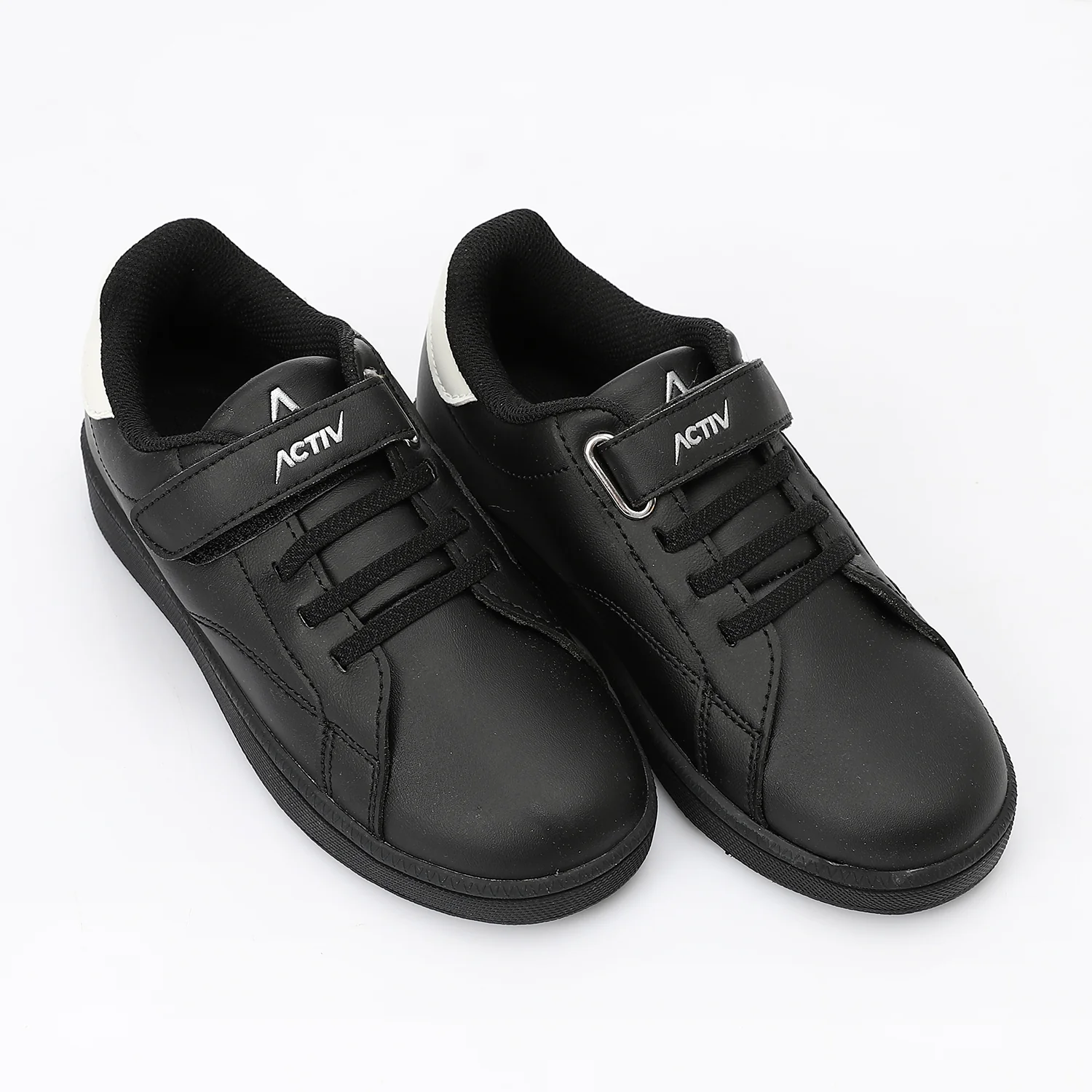 ACTIVNEW FASHION VELCRO SHOES - BLACK - Image 2