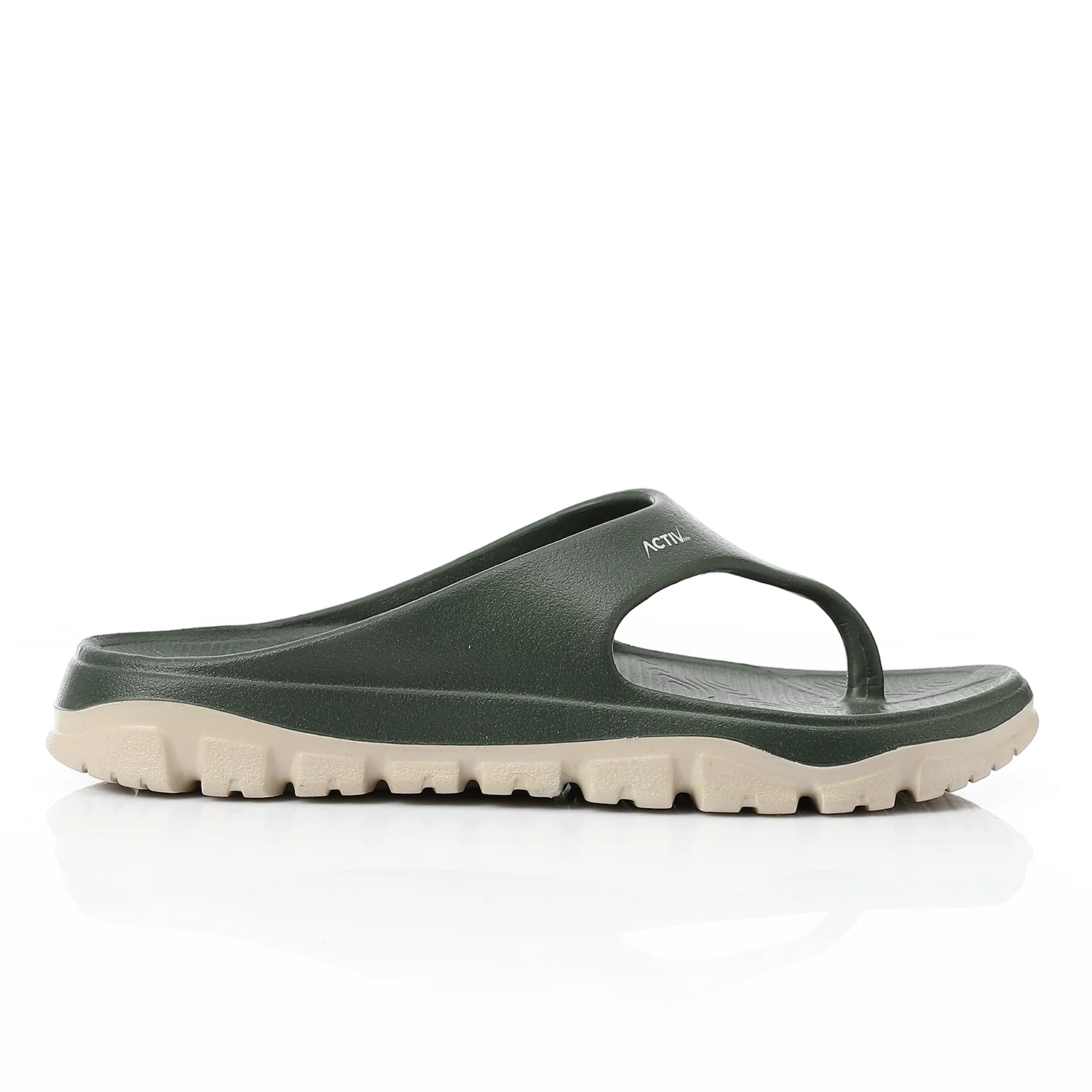 ACTIVNEW FLIP FLOP - BEIG & GRN - Image 3