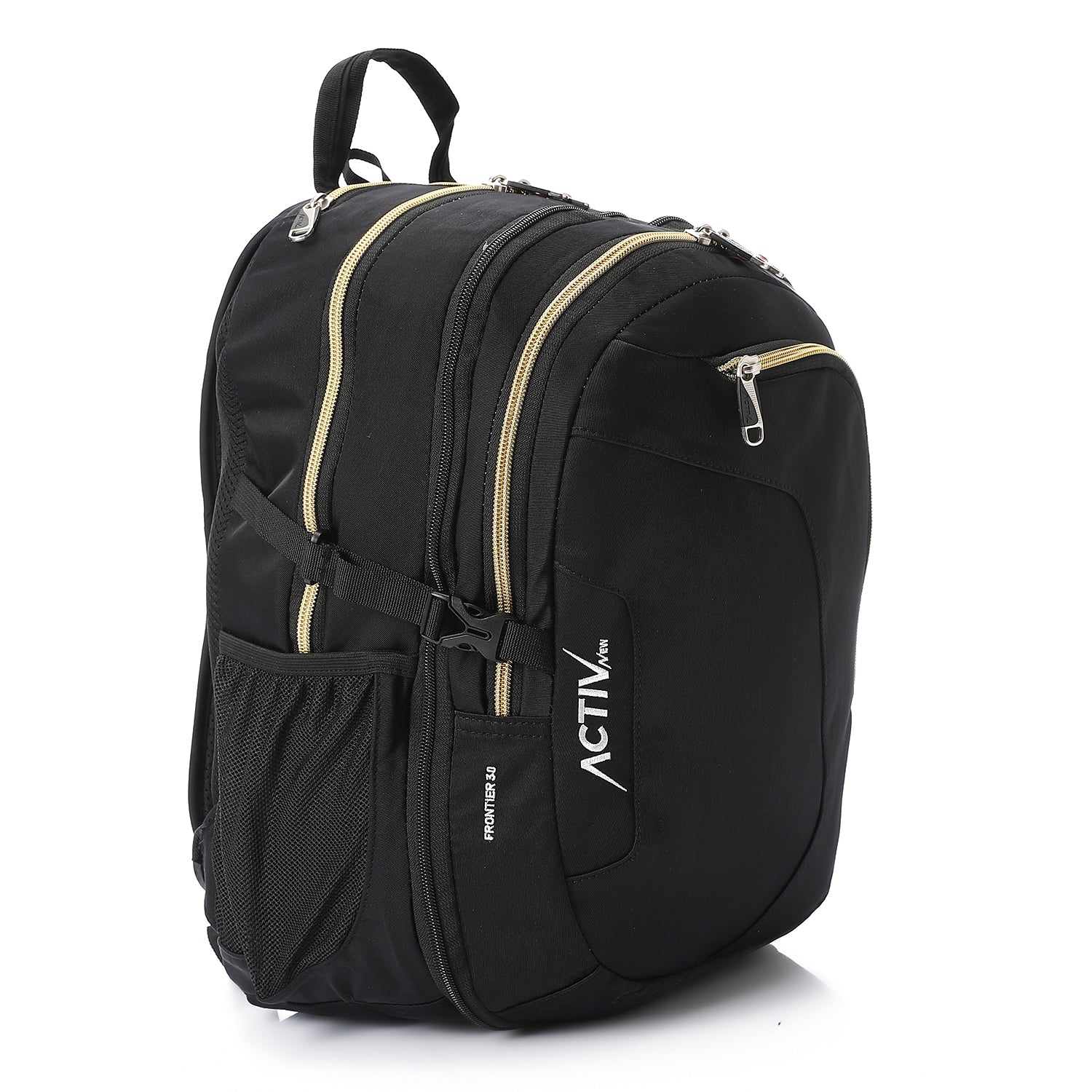 ACTIVNEW FRONTIER BACKPACK - BLK & GOLD - Image 2