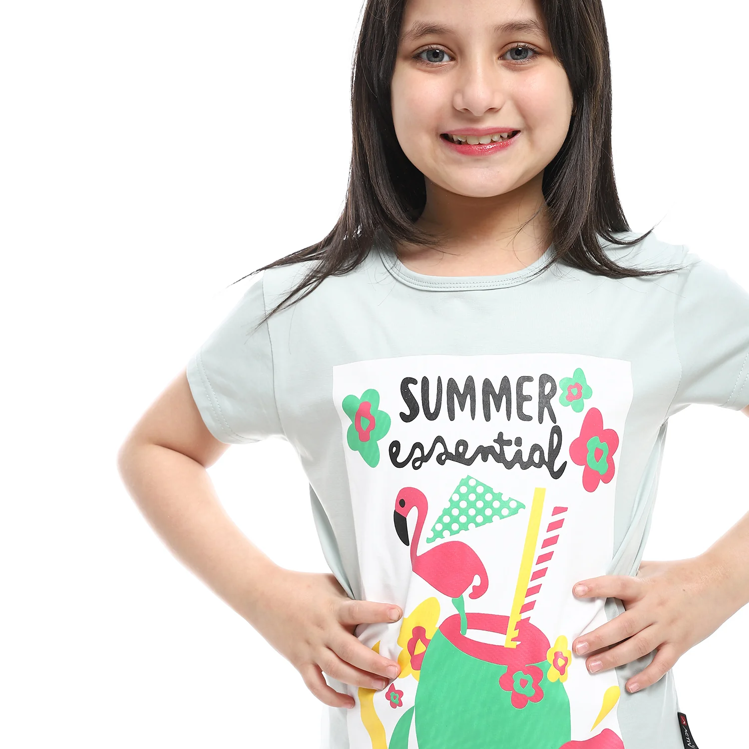 ACTIVNEW GIRLS T-SHIRT - L.MINT - Image 4