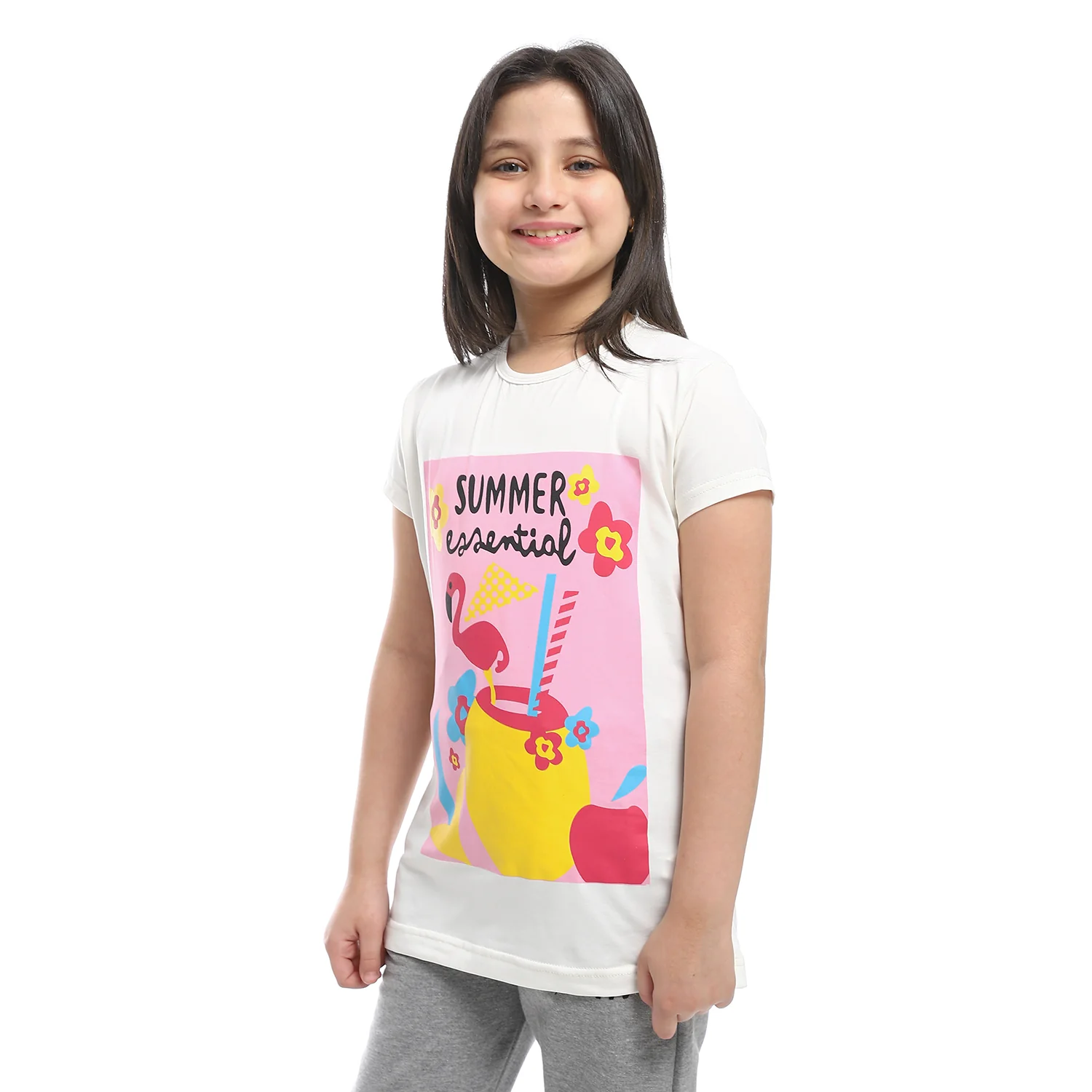 ACTIVNEW GIRLS T-SHIRT - OFF WHIT - Image 2