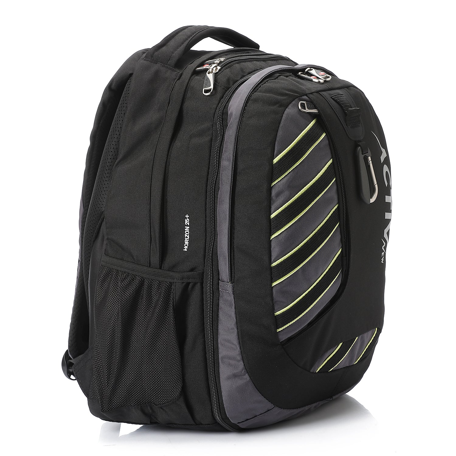 ACTIVNEW KIDS HORIZON BACKPACK - BLK & PERI - Image 3