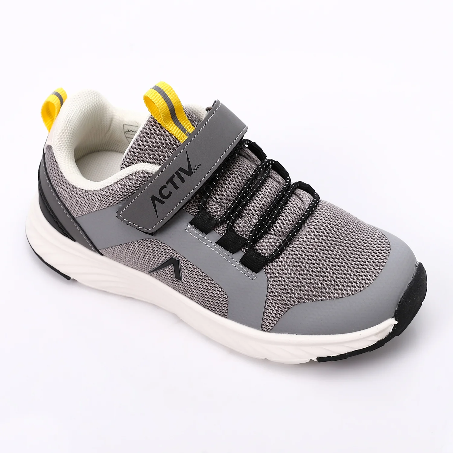 ACTIVNEW KIDS SHOES - GRY & YELW - Image 2
