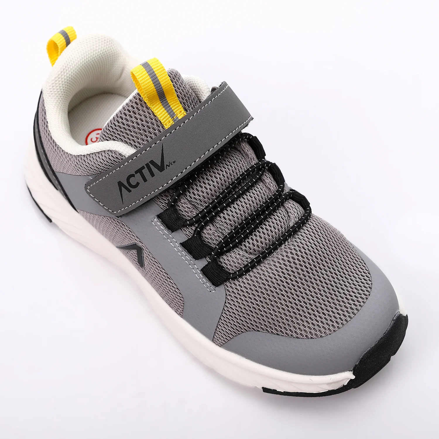 ACTIVNEW KIDS SHOES - GRY & YELW - Image 5