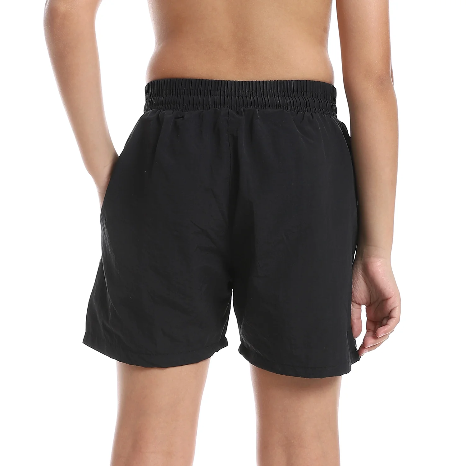 ACTIVNEW KIDS SHORTS - BLACK - Image 2