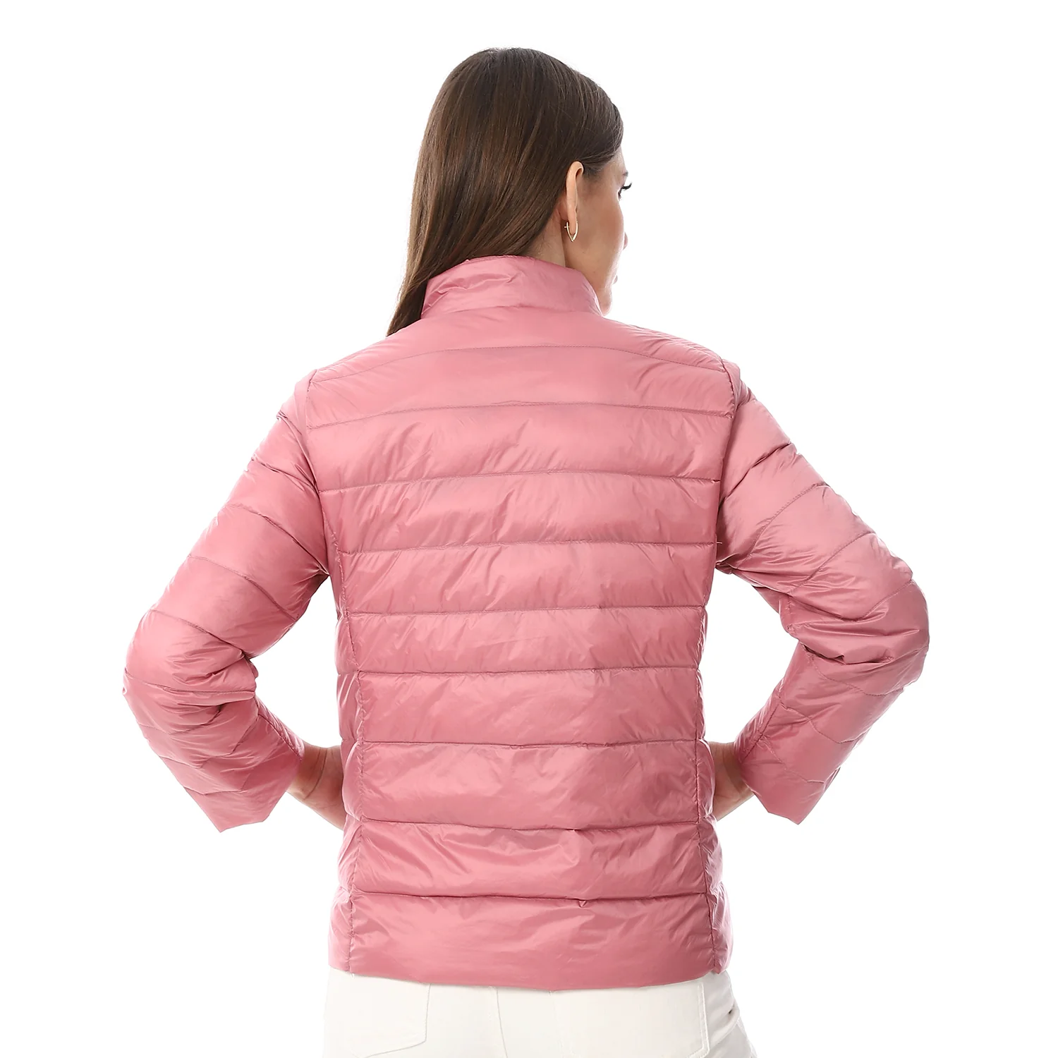 ACTIVNEW LADY'S DOWN JACKET - PINK - Image 2