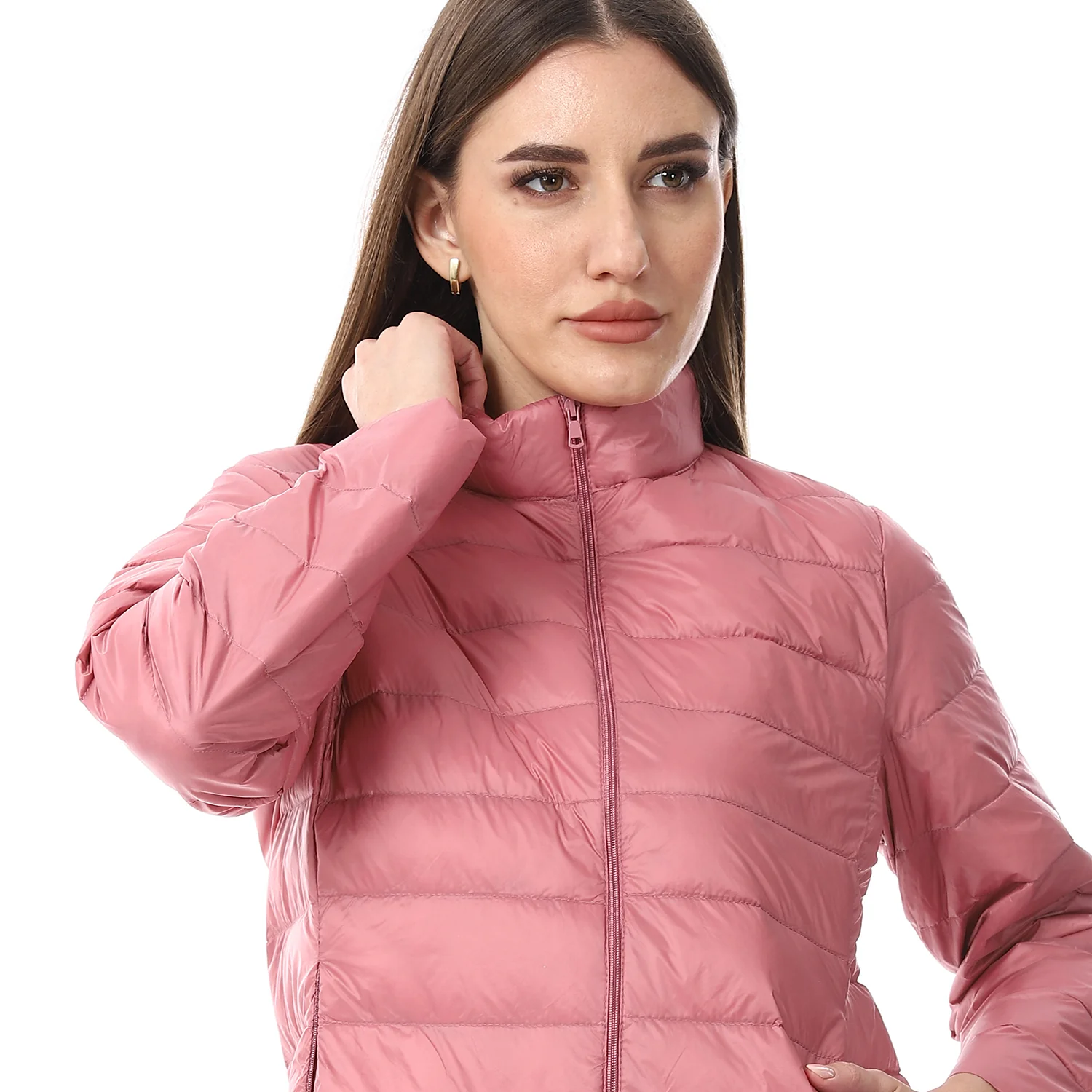 ACTIVNEW LADY'S DOWN JACKET - PINK - Image 3