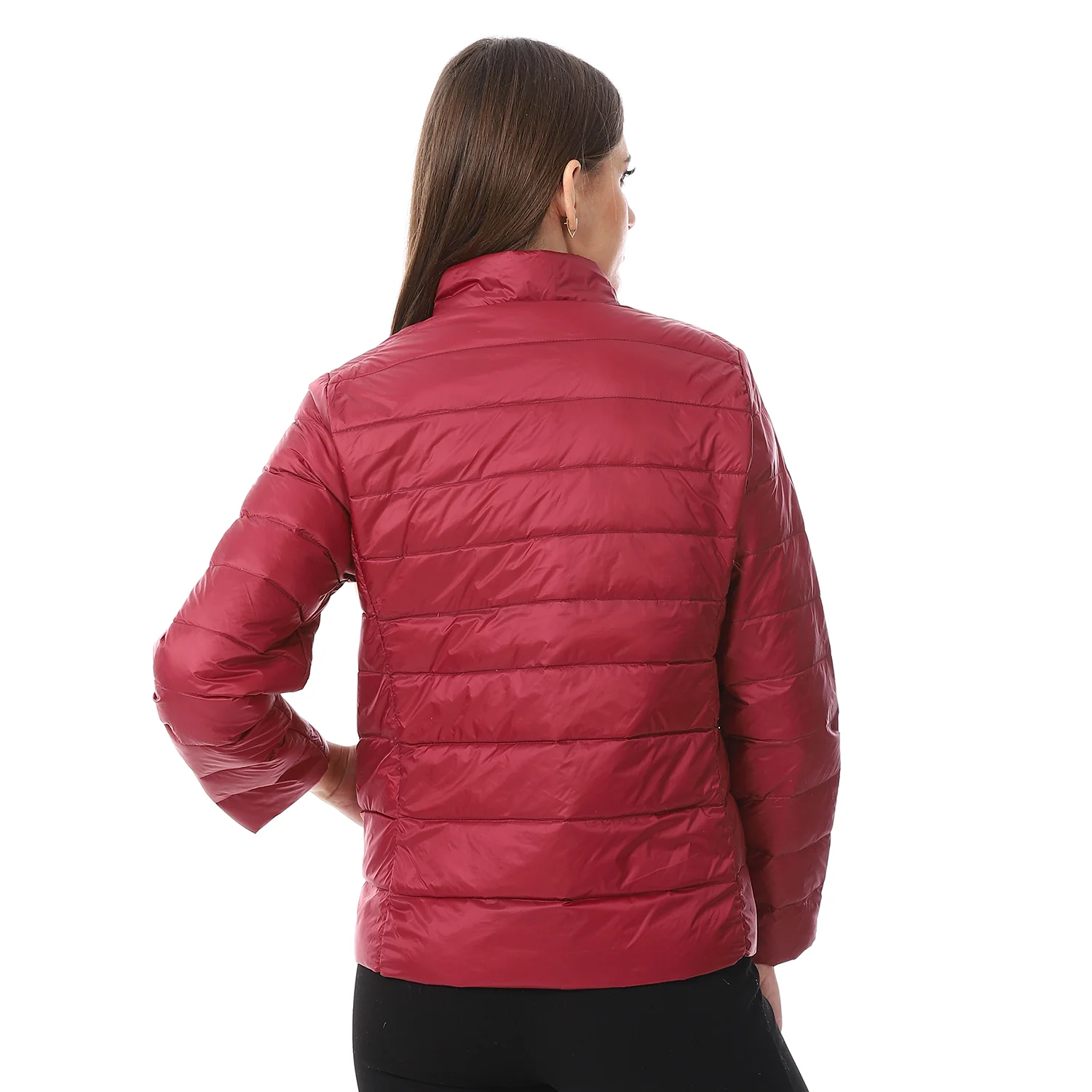 ACTIVNEW LADY'S DOWN JACKET - WINE - Image 2