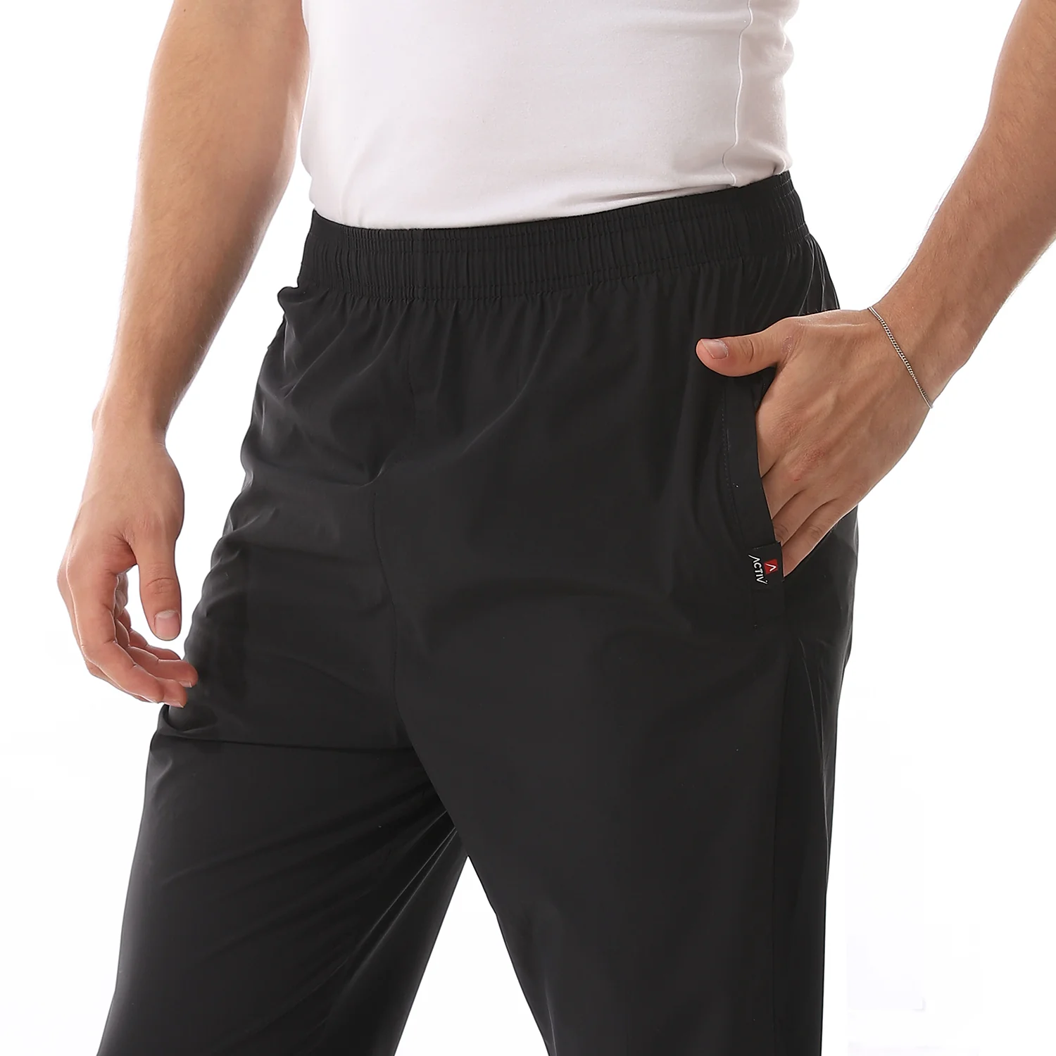 ACTIVNEW MEN'S  PANTS - BLACK - Image 3