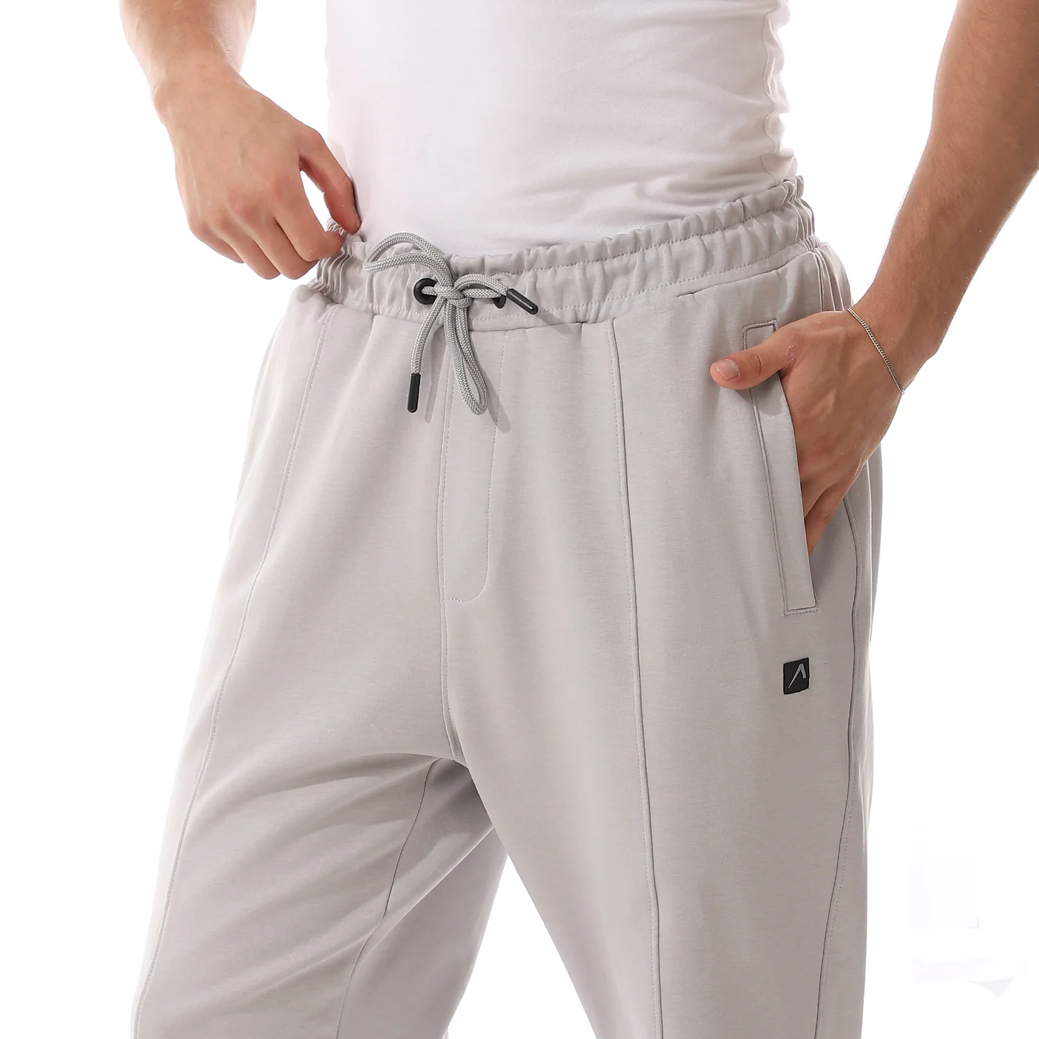 ACTIVNEW MEN'S  PANTS - SILVER - Image 3