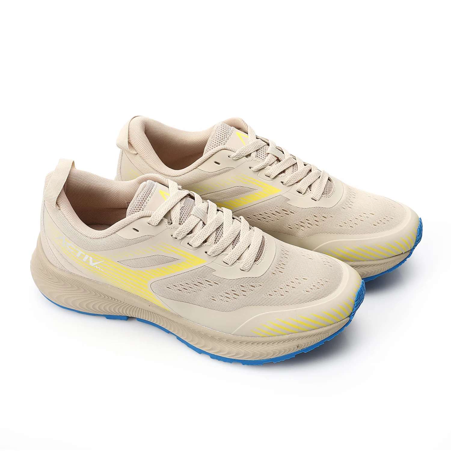 ACTIVNEW MEN'S SHOES - BEIG & BLU - Image 2