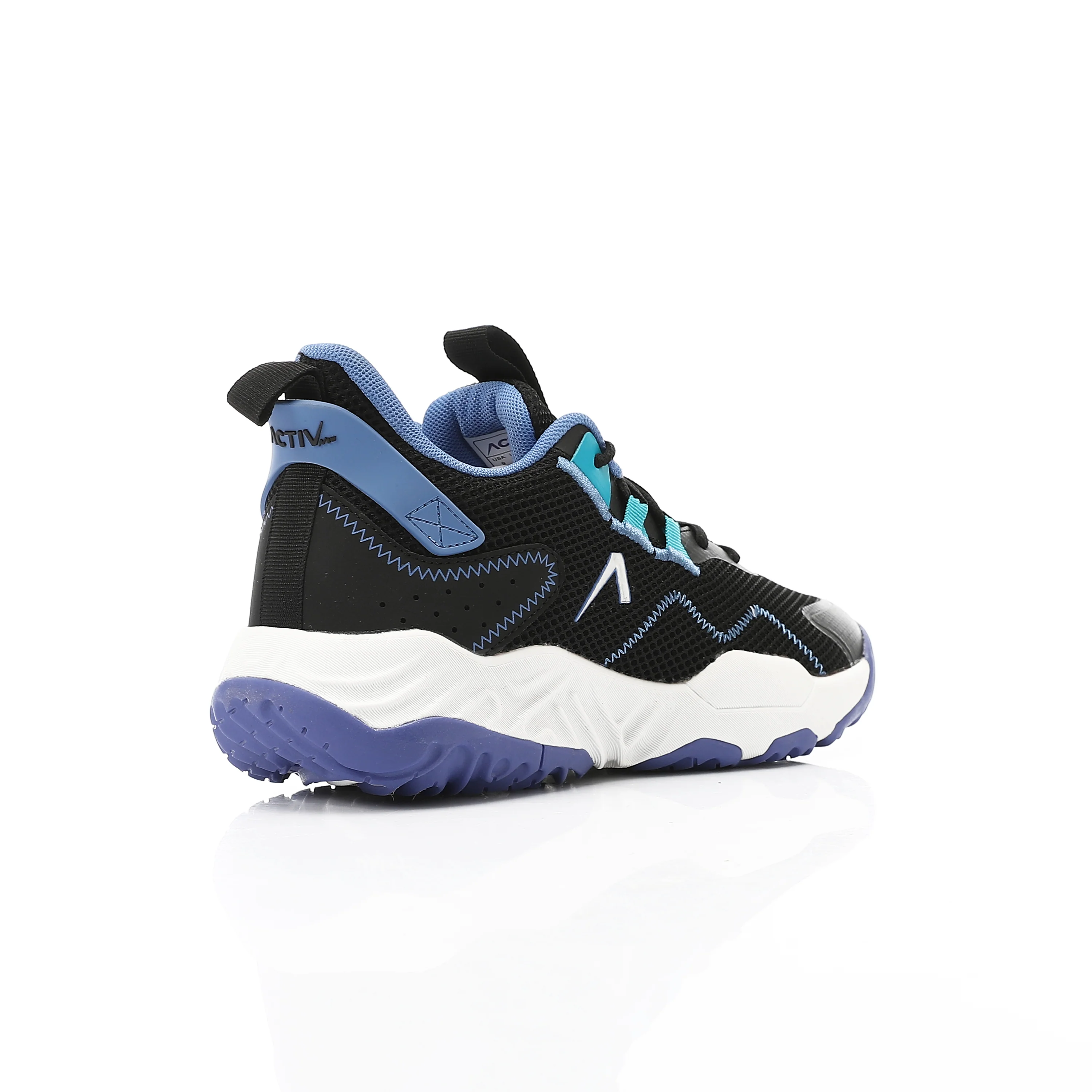 ACTIVNEW MEN'S SHOES - BLK & BLUE - Image 3