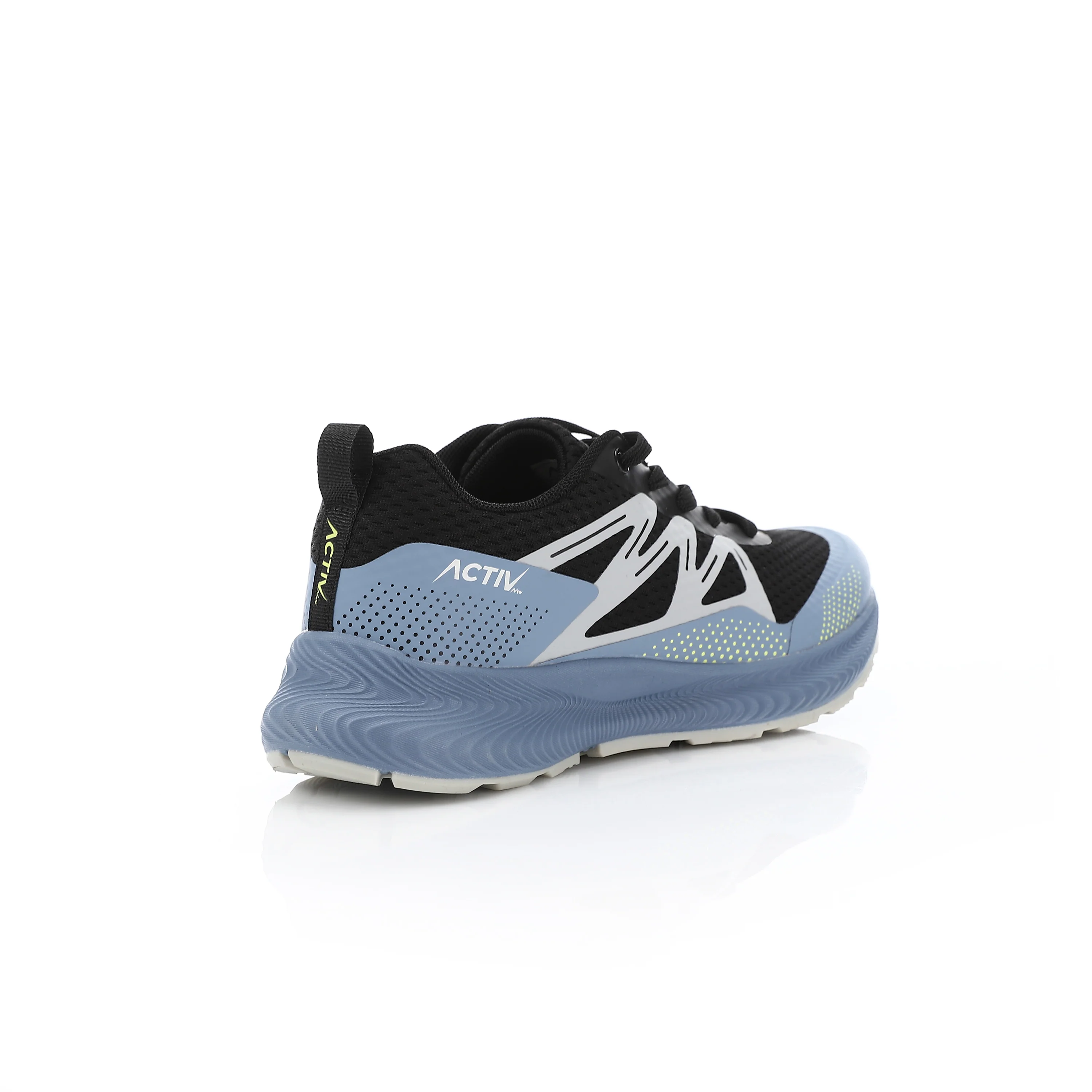 ACTIVNEW MEN'S SHOES - BLK & BLUE - Image 3