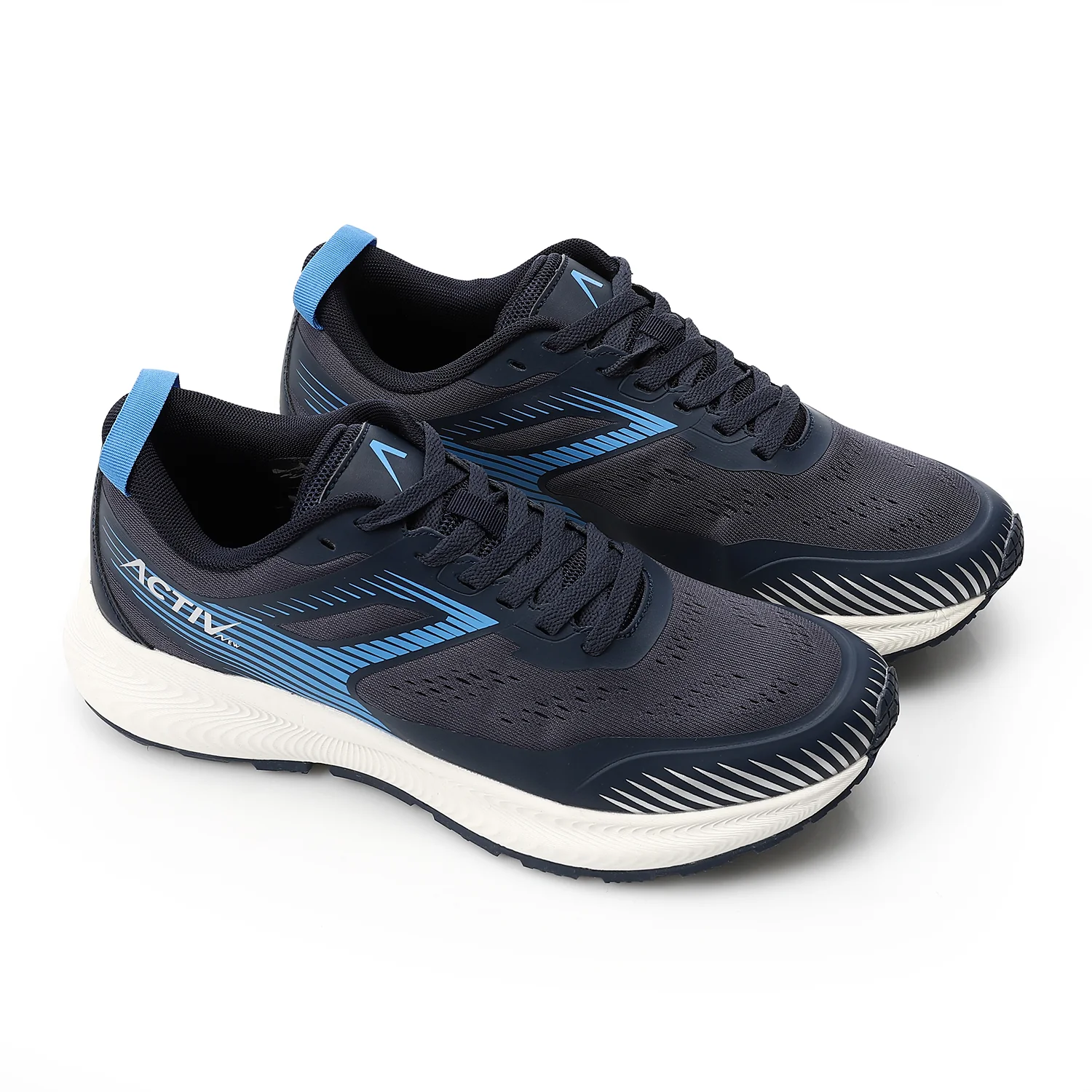 ACTIVNEW MEN'S SHOES - BLK & GREY - Image 2