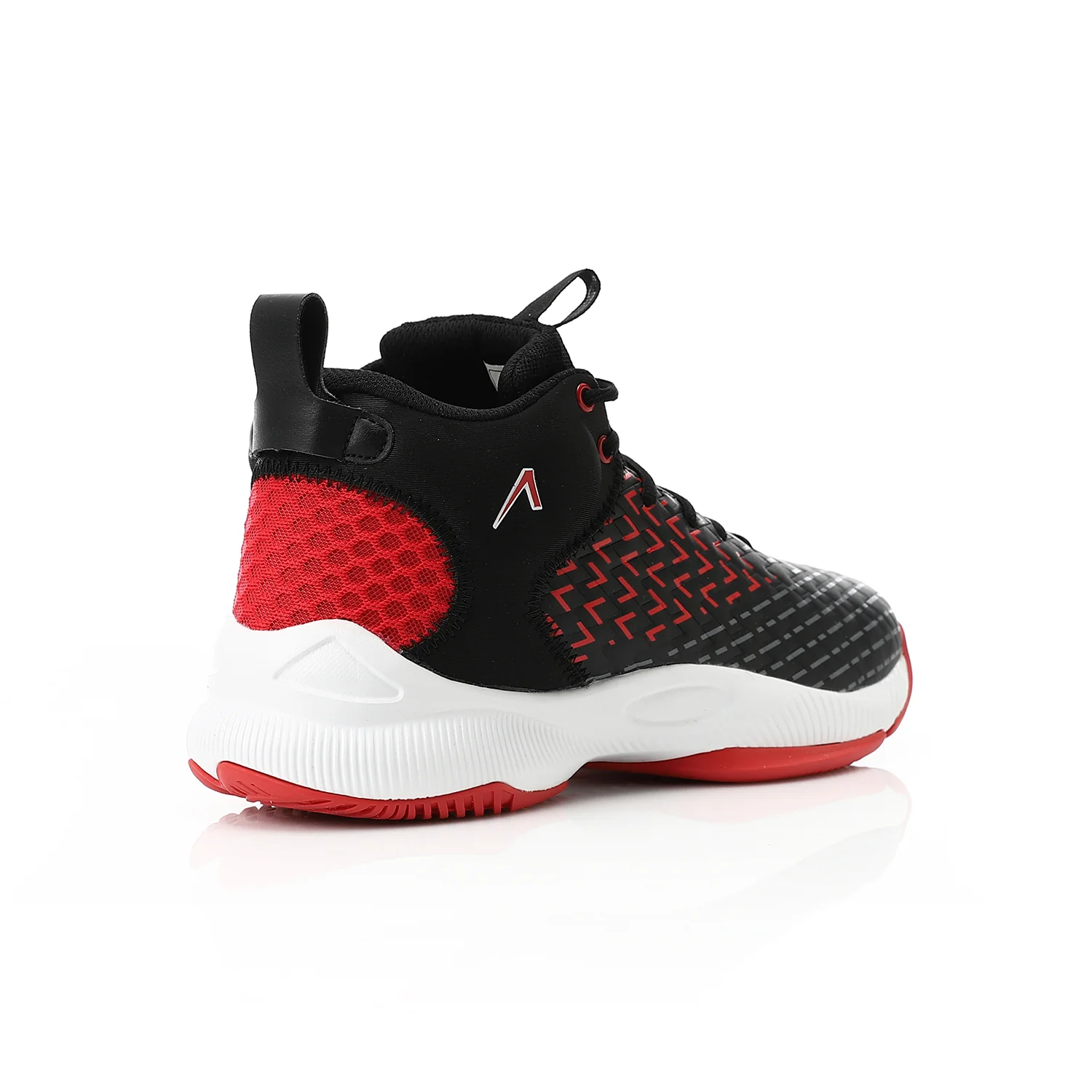 ACTIVNEW MEN'S SHOES - BLK & RED - Image 4