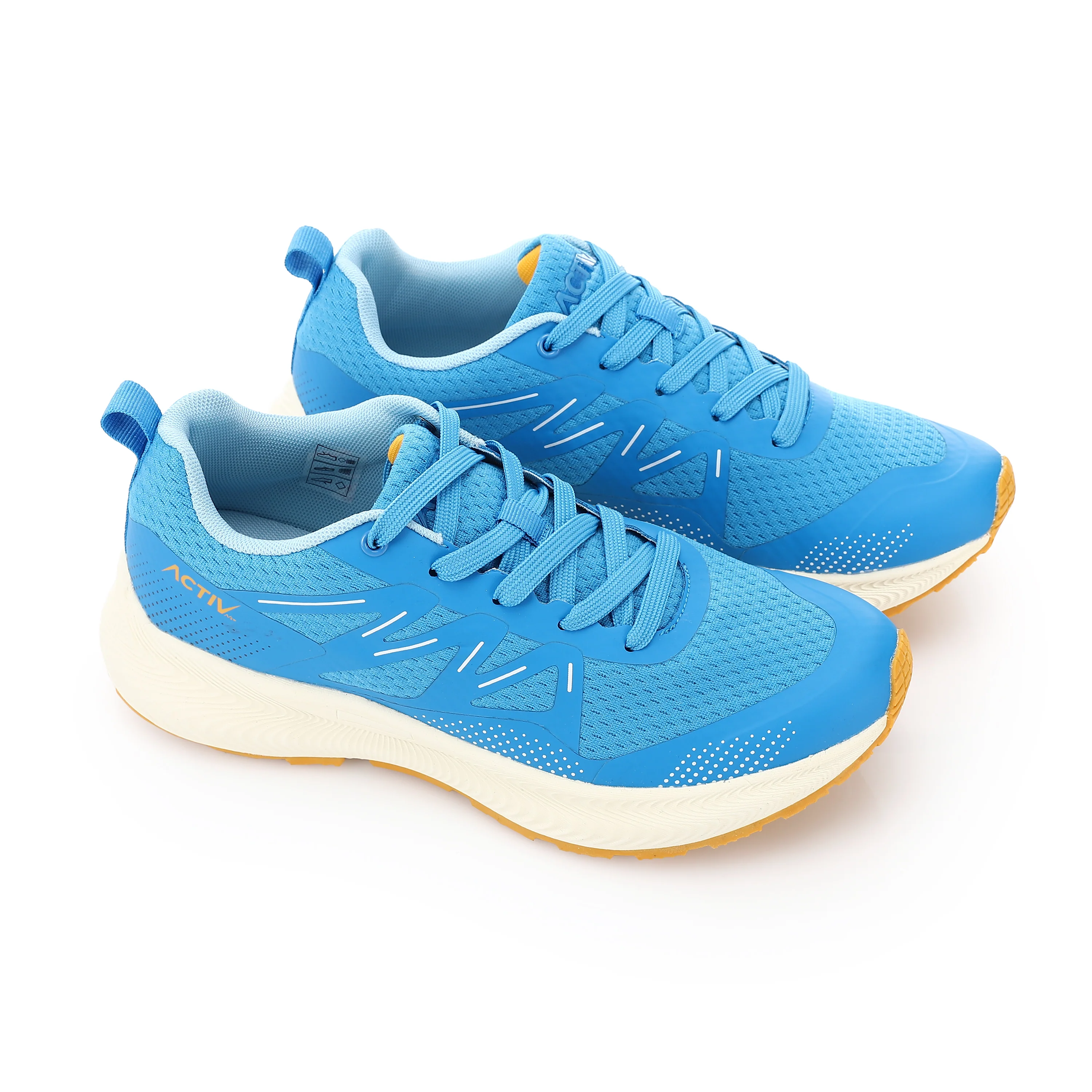 ACTIVNEW MEN'S SHOES - BLU & ORNG - Image 2