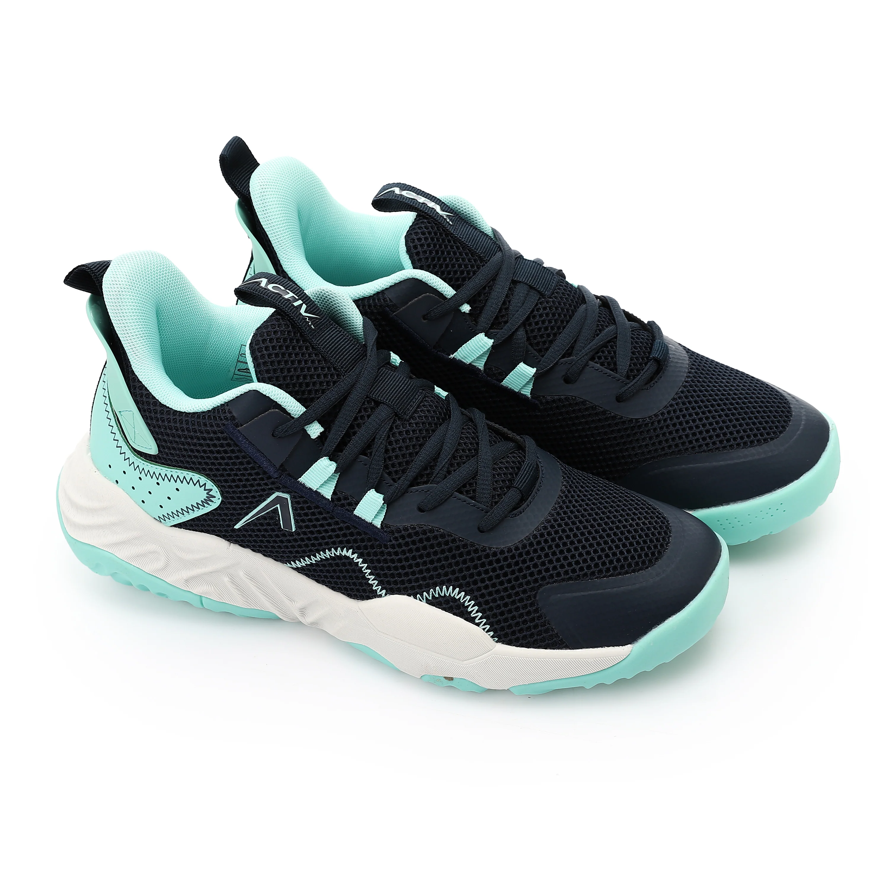 ACTIVNEW MEN'S SHOES - NVY & MINT - Image 2