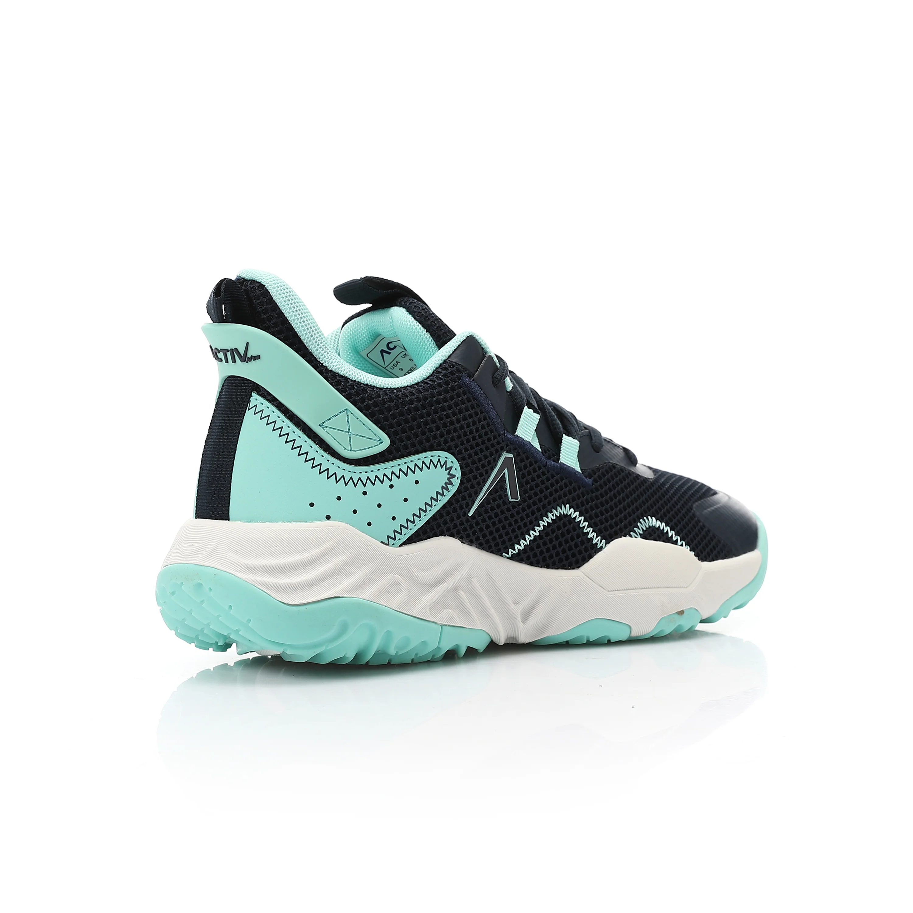 ACTIVNEW MEN'S SHOES - NVY & MINT - Image 3
