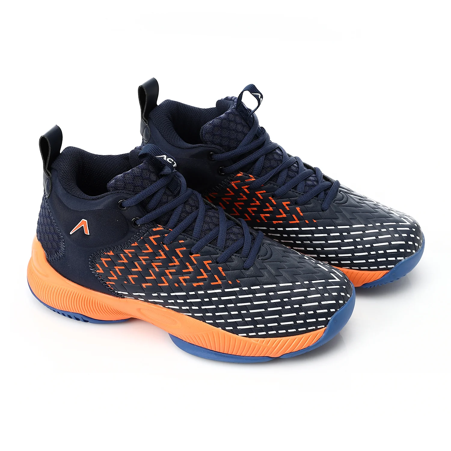 ACTIVNEW MEN'S SHOES - NVY & ORNG - Image 2