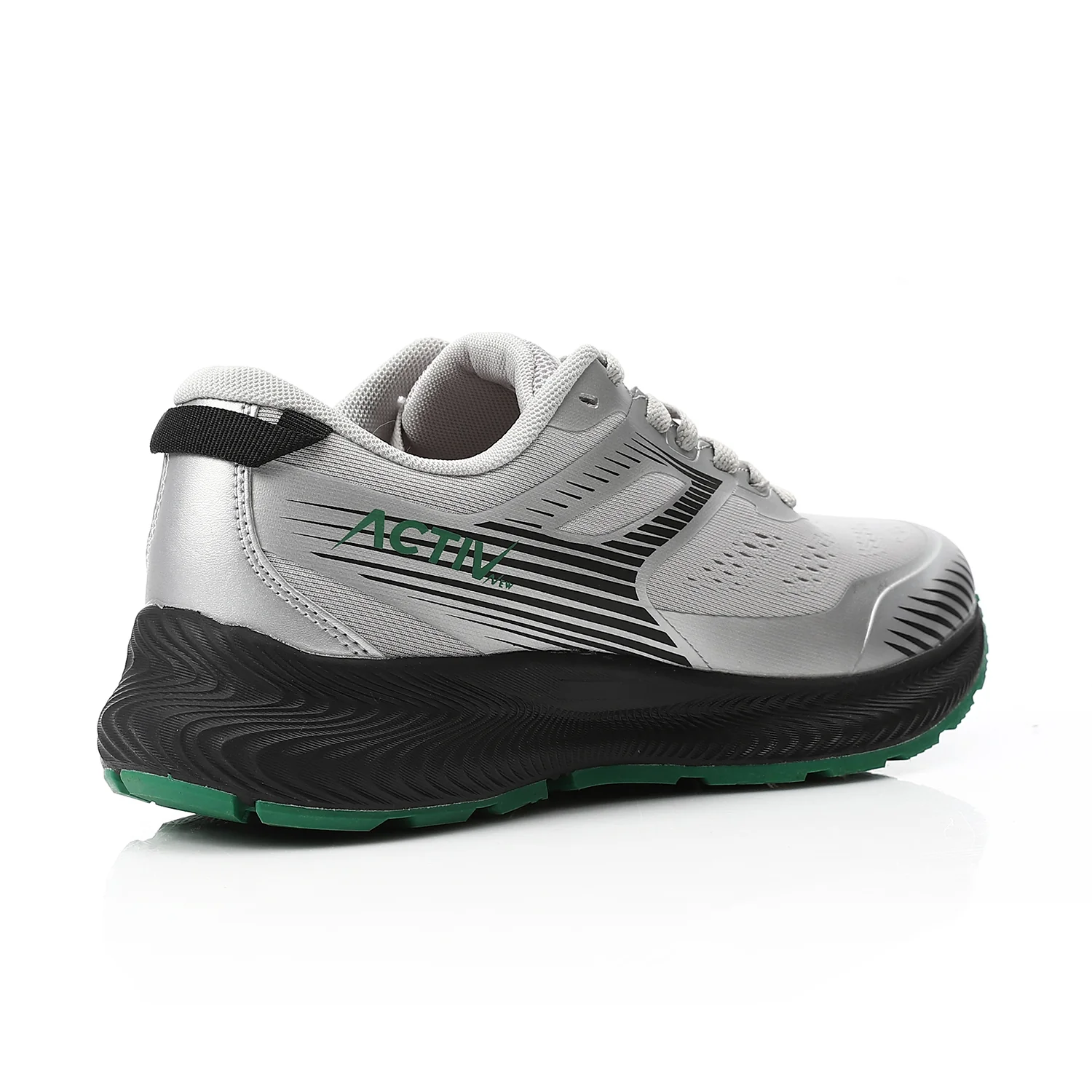 ACTIVNEW MEN'S SHOES - SLVR & BLK - Image 3