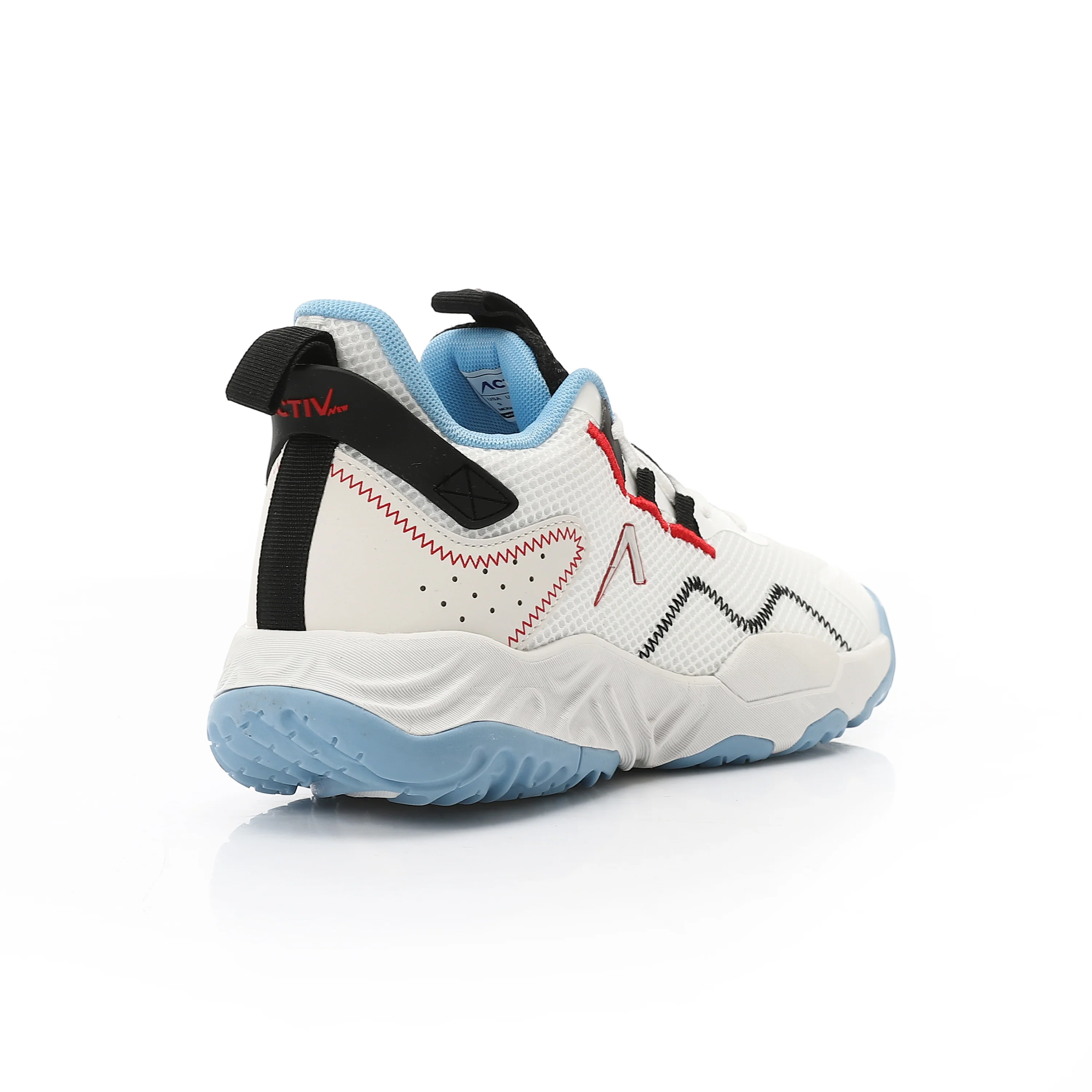 ACTIVNEW MEN'S SHOES - WHT & BLK - Image 3
