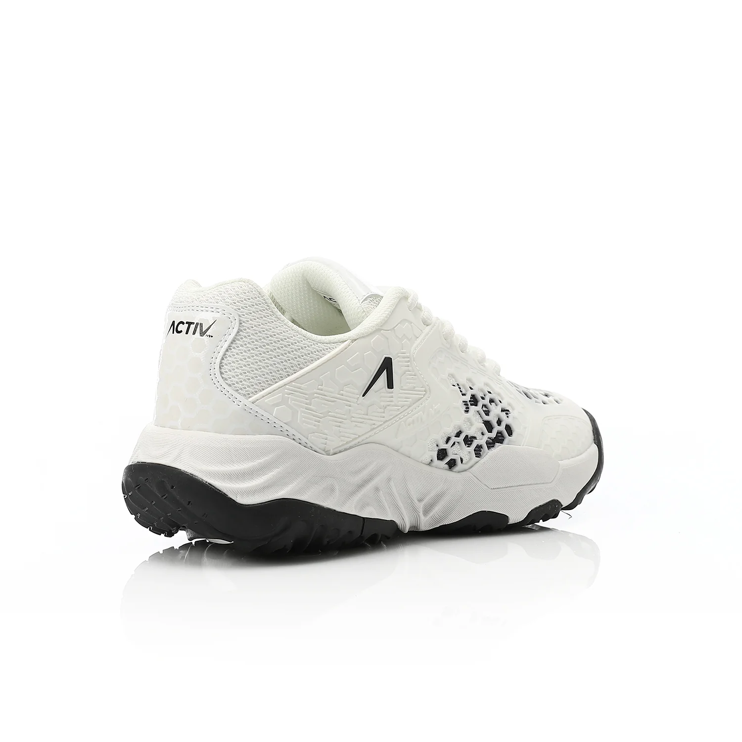 ACTIVNEW MEN'S SHOES - WHT & BLK - Image 2