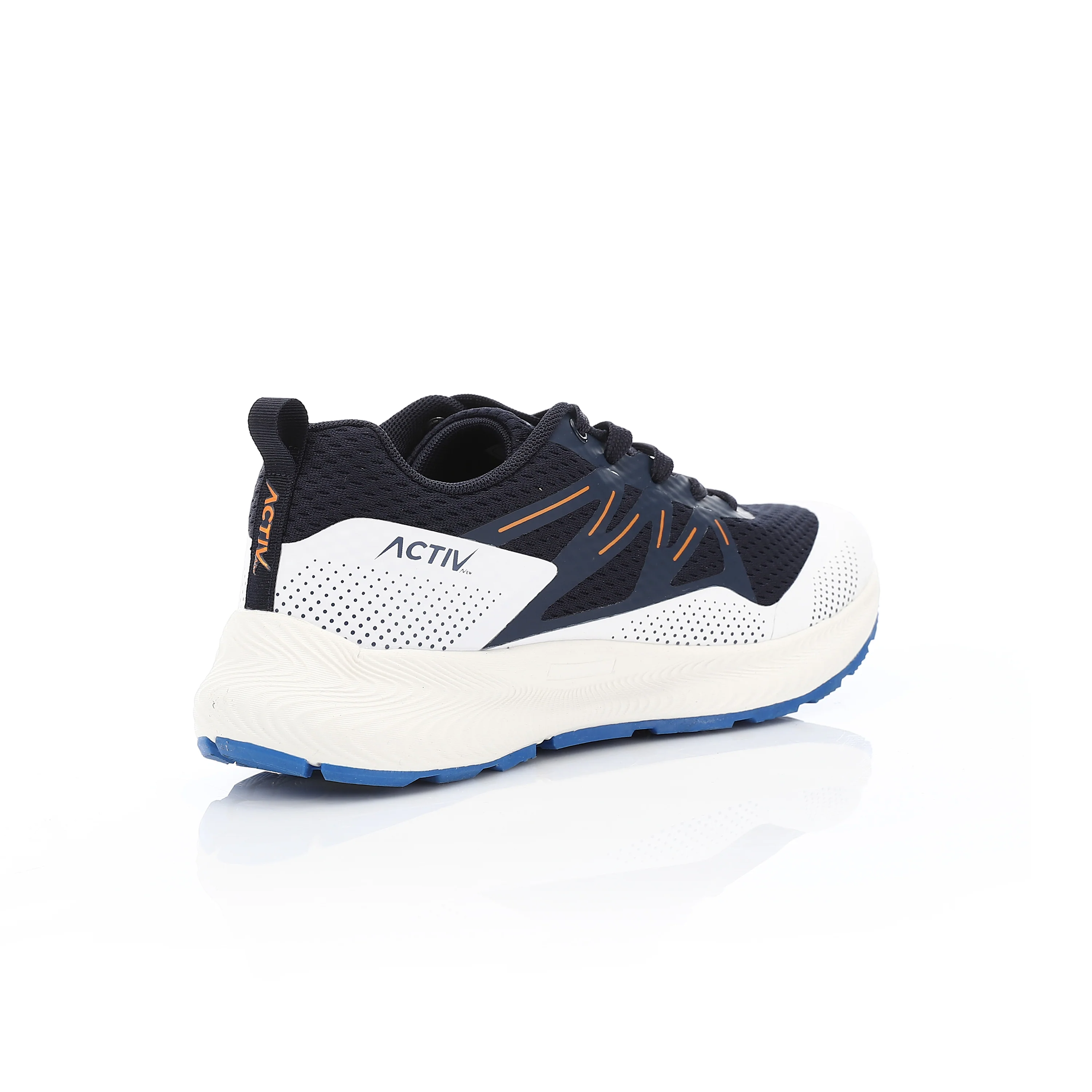 ACTIVNEW MEN'S SHOES - WHT & NAVY - Image 3